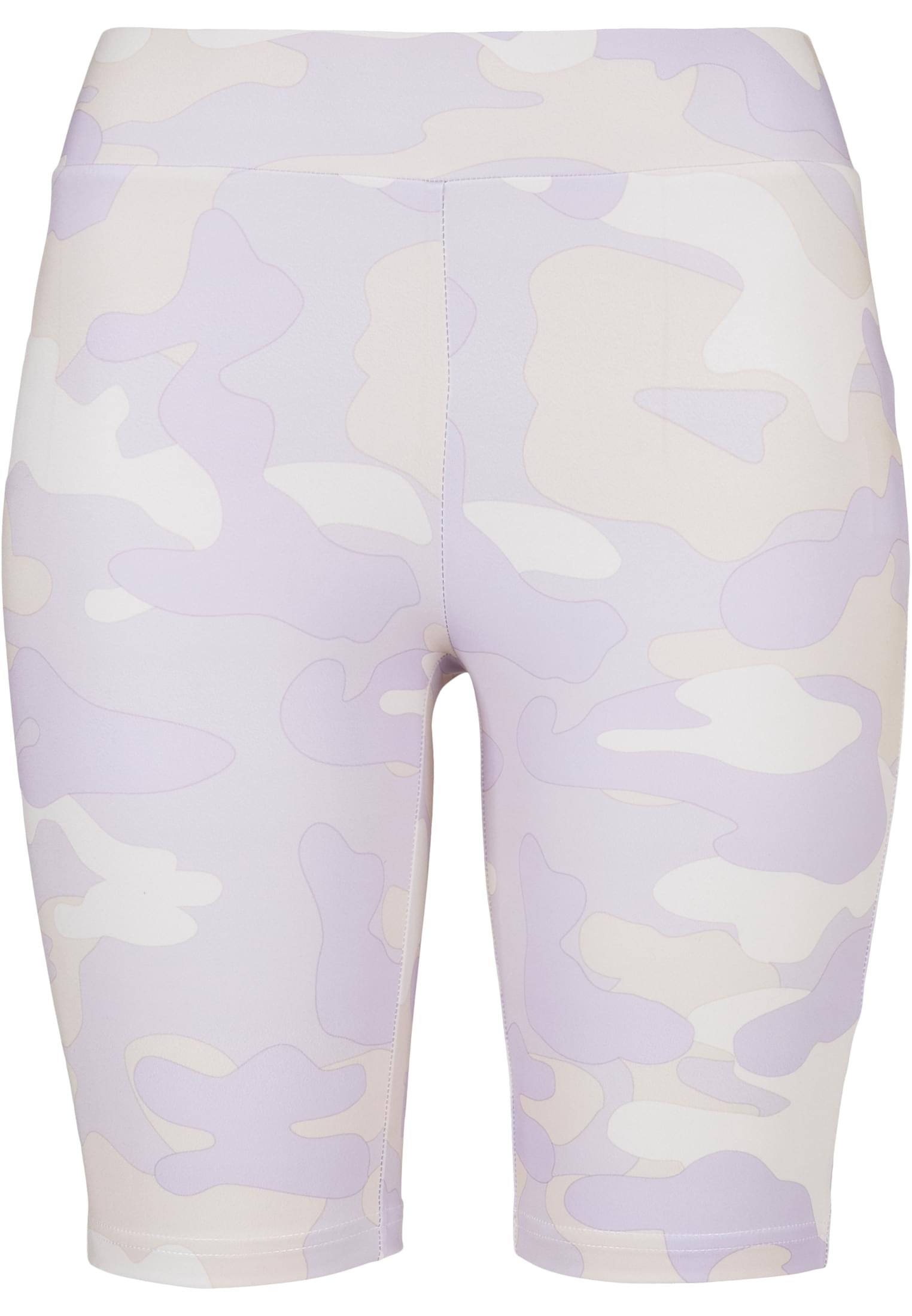 Ladies High Waist Camo Tech Cycle Shorts lilaccamo 3XL - variant image 5