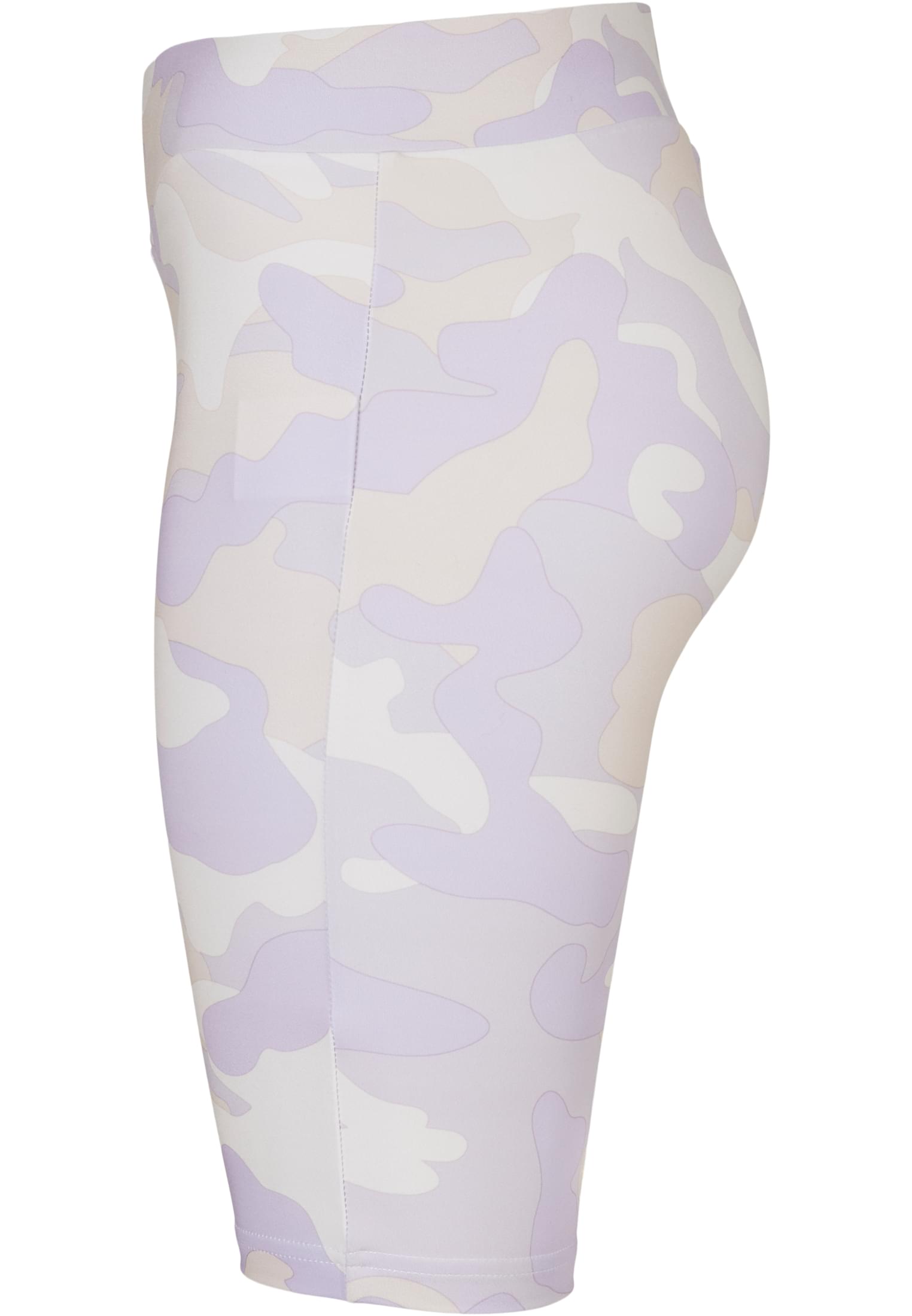 Ladies High Waist Camo Tech Cycle Shorts lilaccamo 3XL - variant image 6