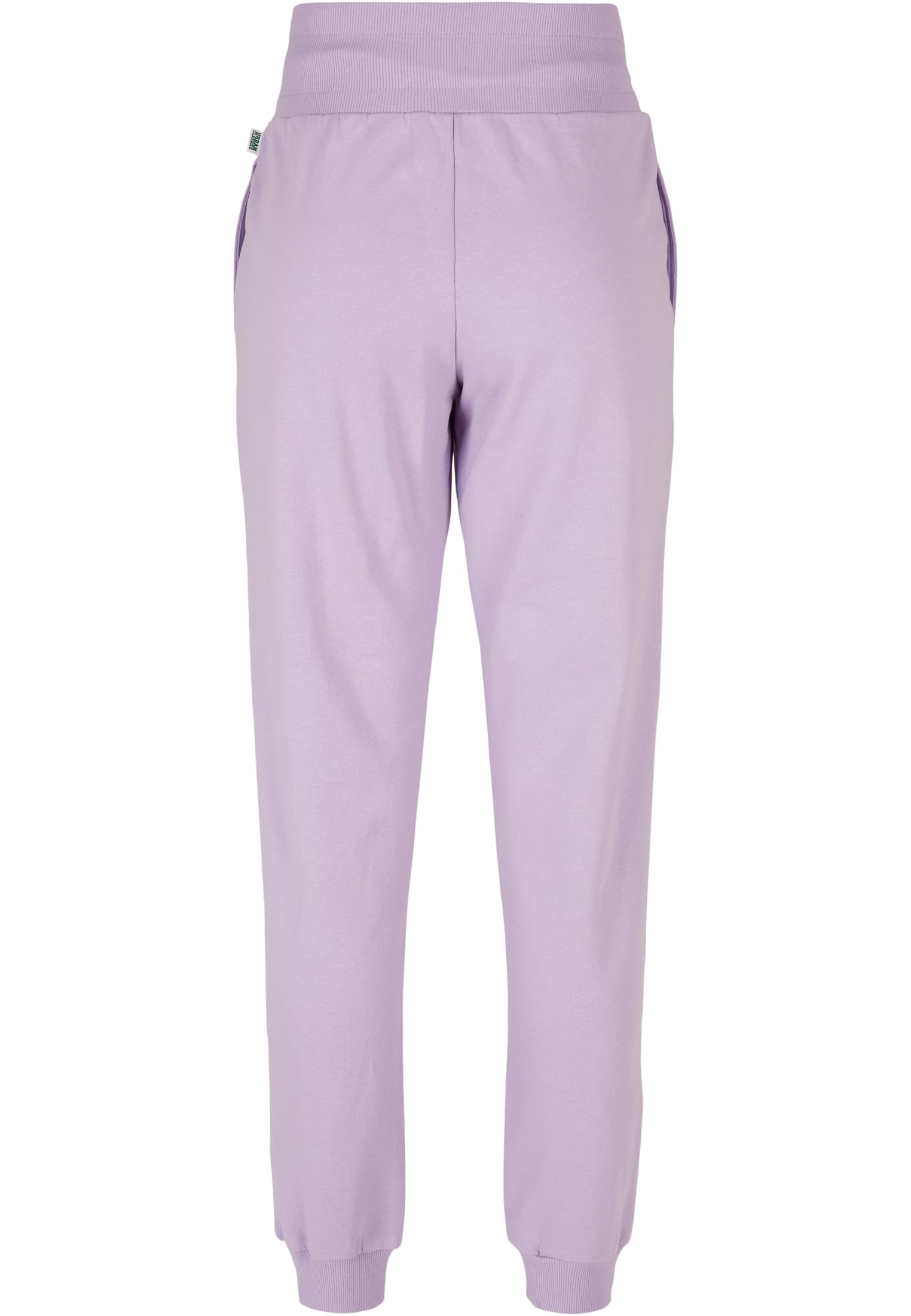 Ladies Organic High Waist Sweat Pants lilac 3XL - variant image 7