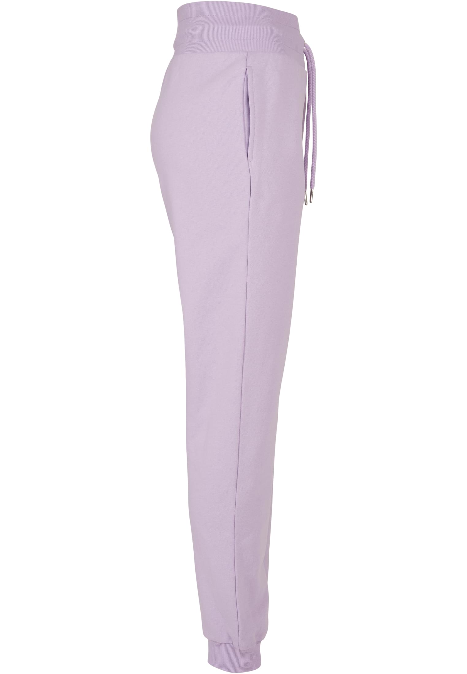 Ladies Organic High Waist Sweat Pants lilac 3XL - variant image 8