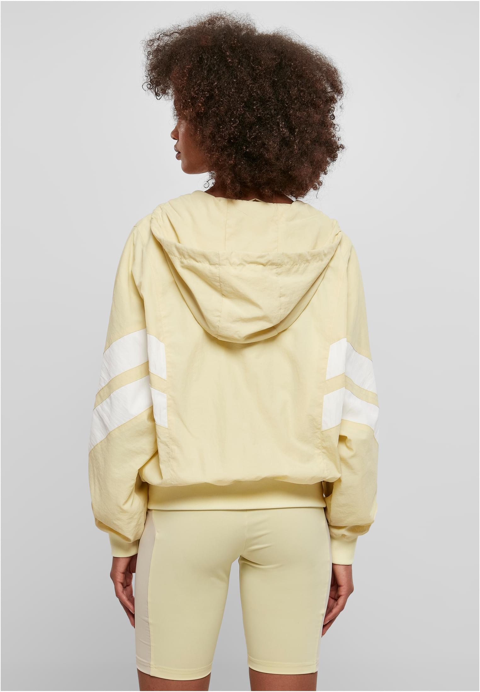 Ladies Crinkle Batwing Jacket softyellow/white 3XL - variant image 2