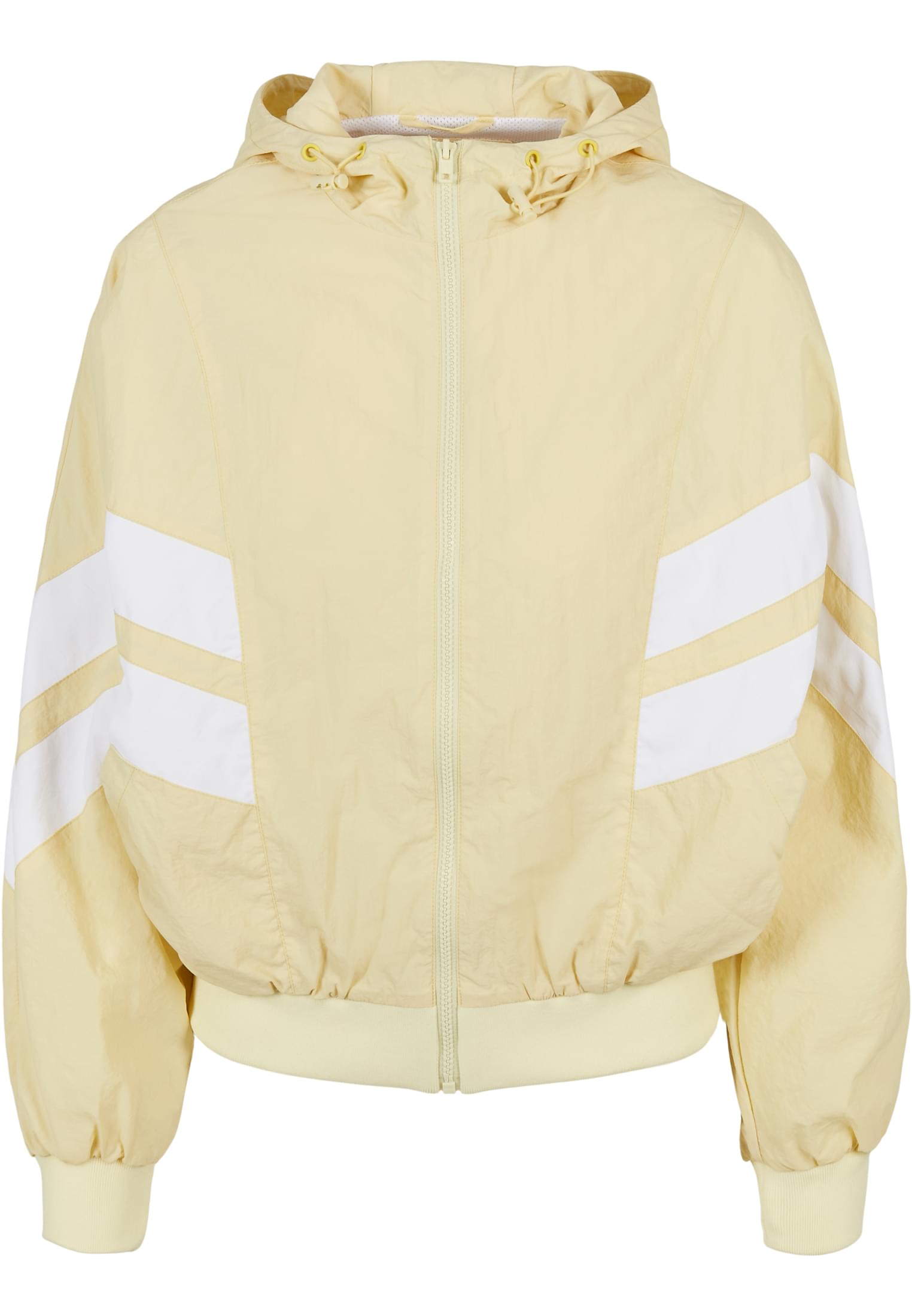 Ladies Crinkle Batwing Jacket softyellow/white 3XL - variant image 5