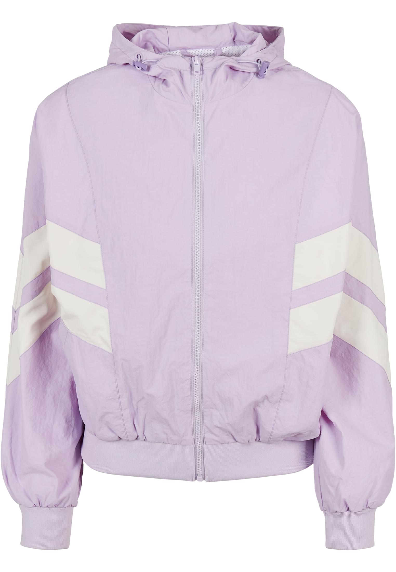 Ladies Crinkle Batwing Jacket lilac/whitesand 3XL - variant image 5