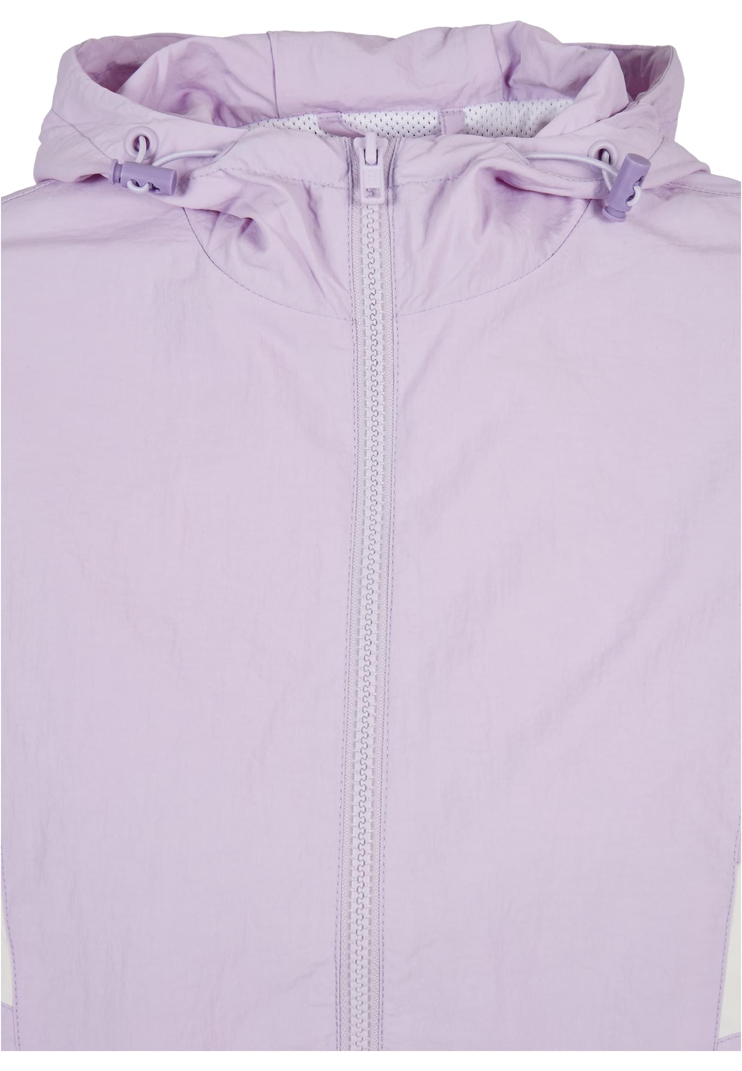 Ladies Crinkle Batwing Jacket lilac/whitesand 3XL - variant image 7