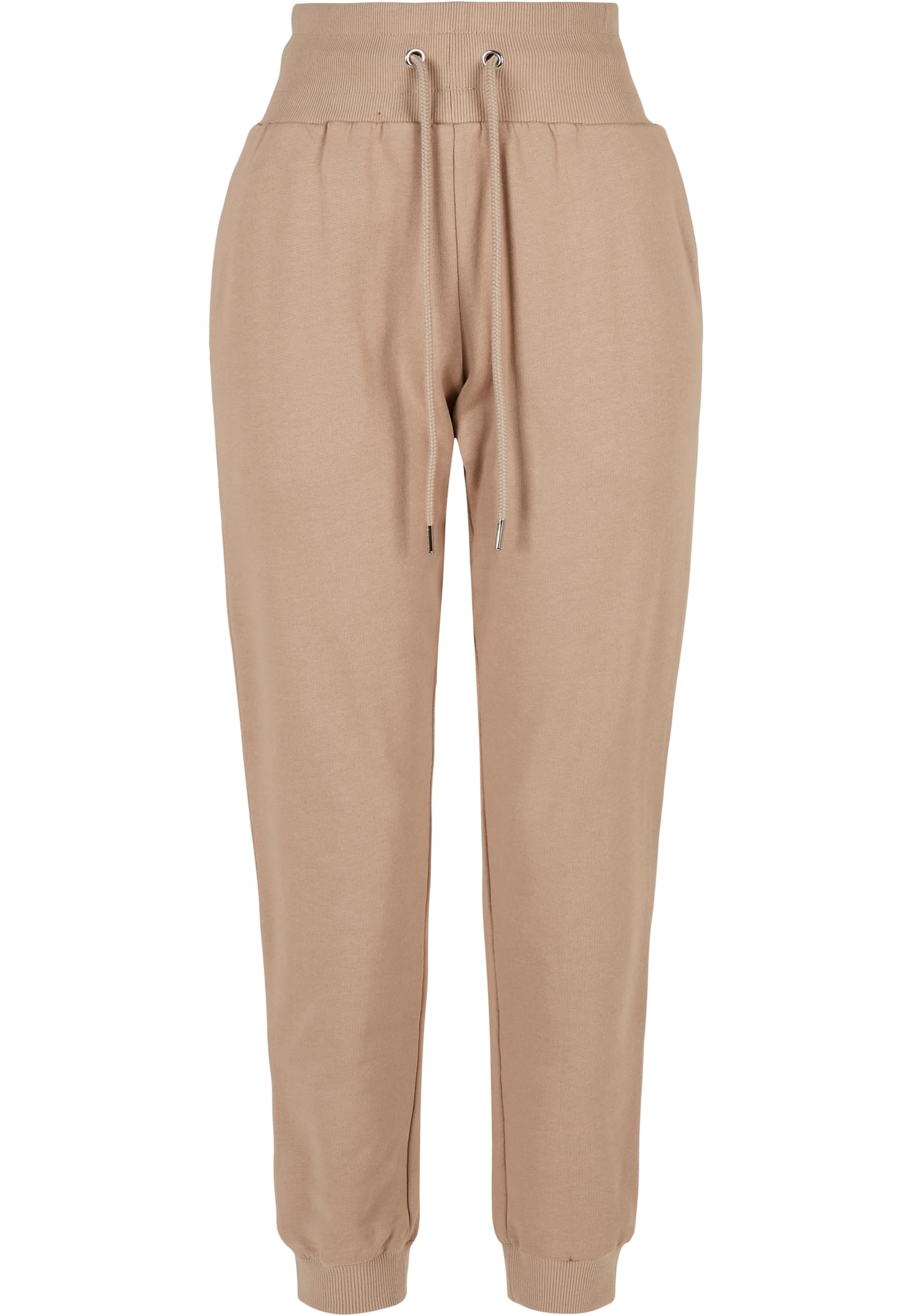 Ladies Organic High Waist Sweat Pants softtaupe 3XL - variant image 5