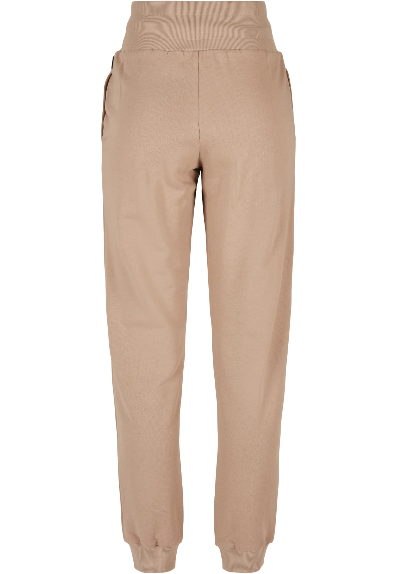 Ladies Organic High Waist Sweat Pants softtaupe 3XL - variant image 7