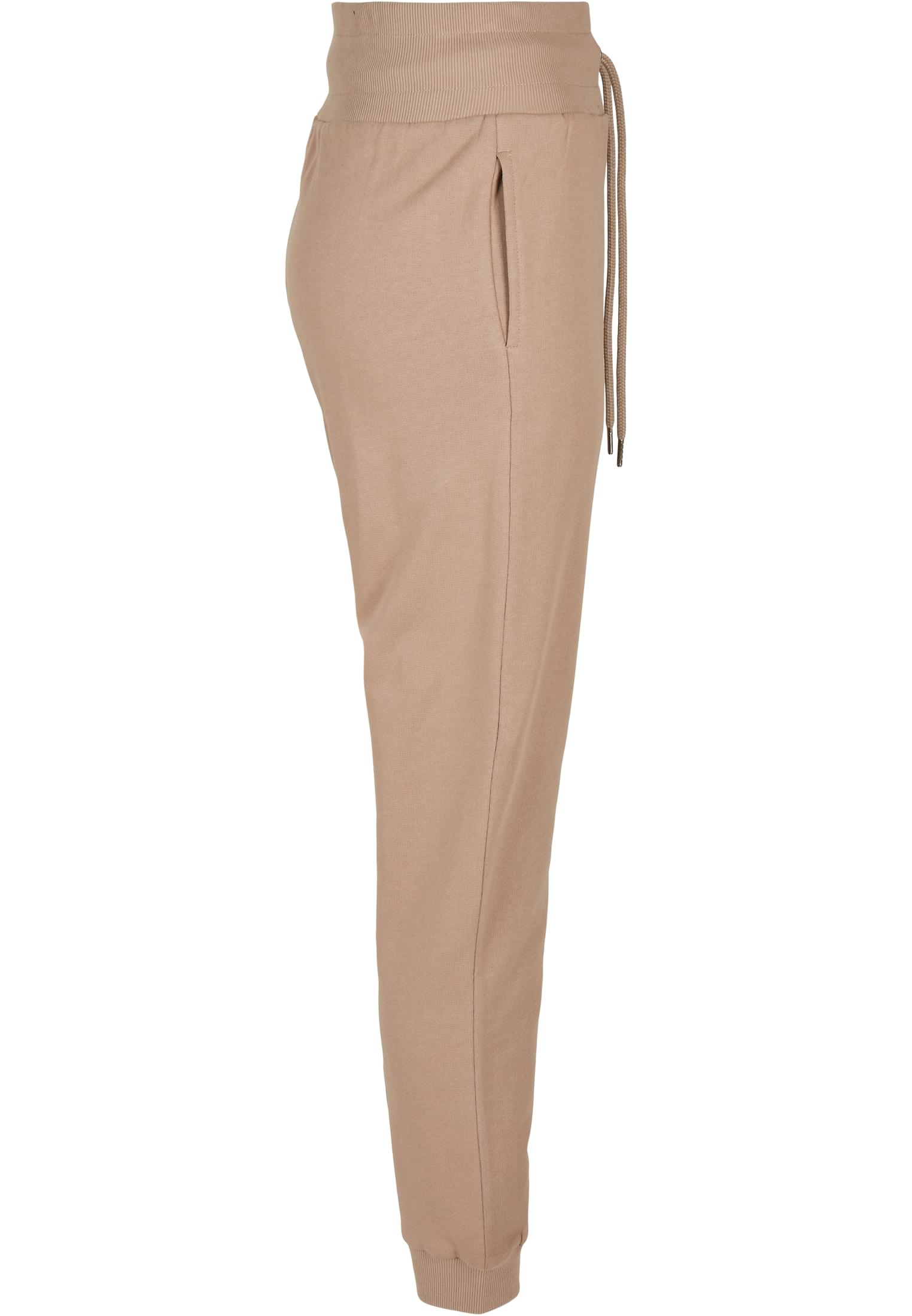 Ladies Organic High Waist Sweat Pants softtaupe 3XL - variant image 8