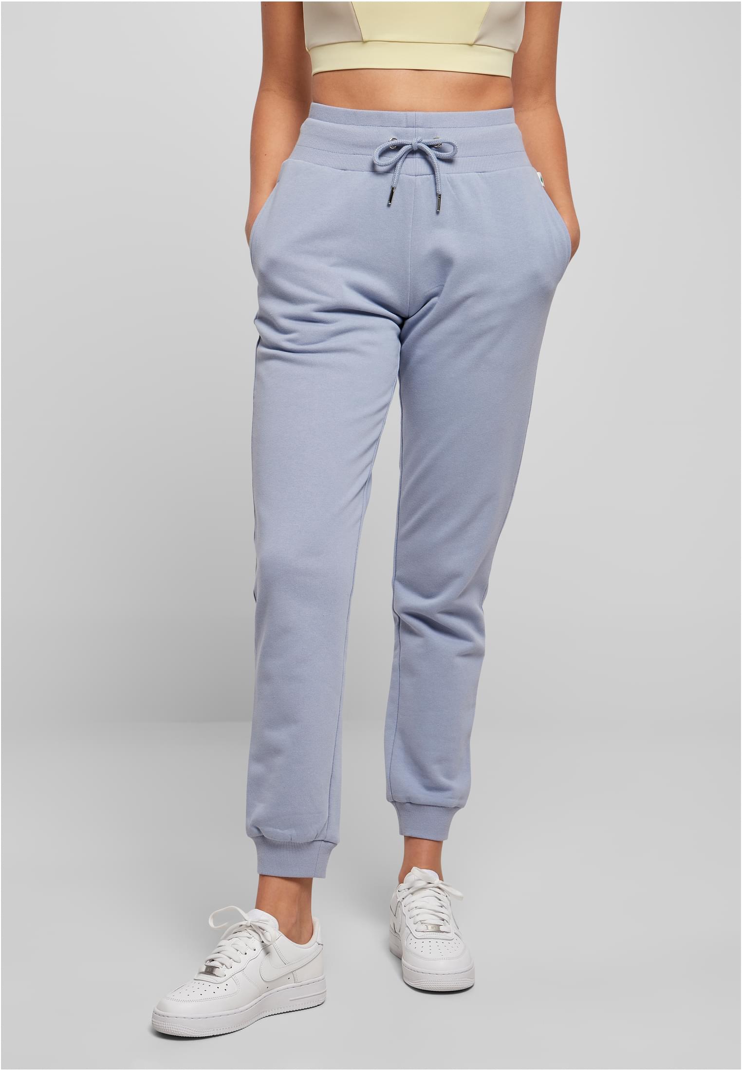 Ladies Organic High Waist Sweat Pants violablue 3XL - alternate variant 6