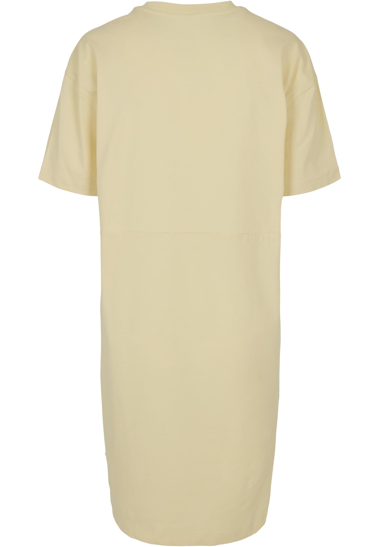Ladies Organic Oversized Slit Tee Dress softyellow 3XL - variant image 6