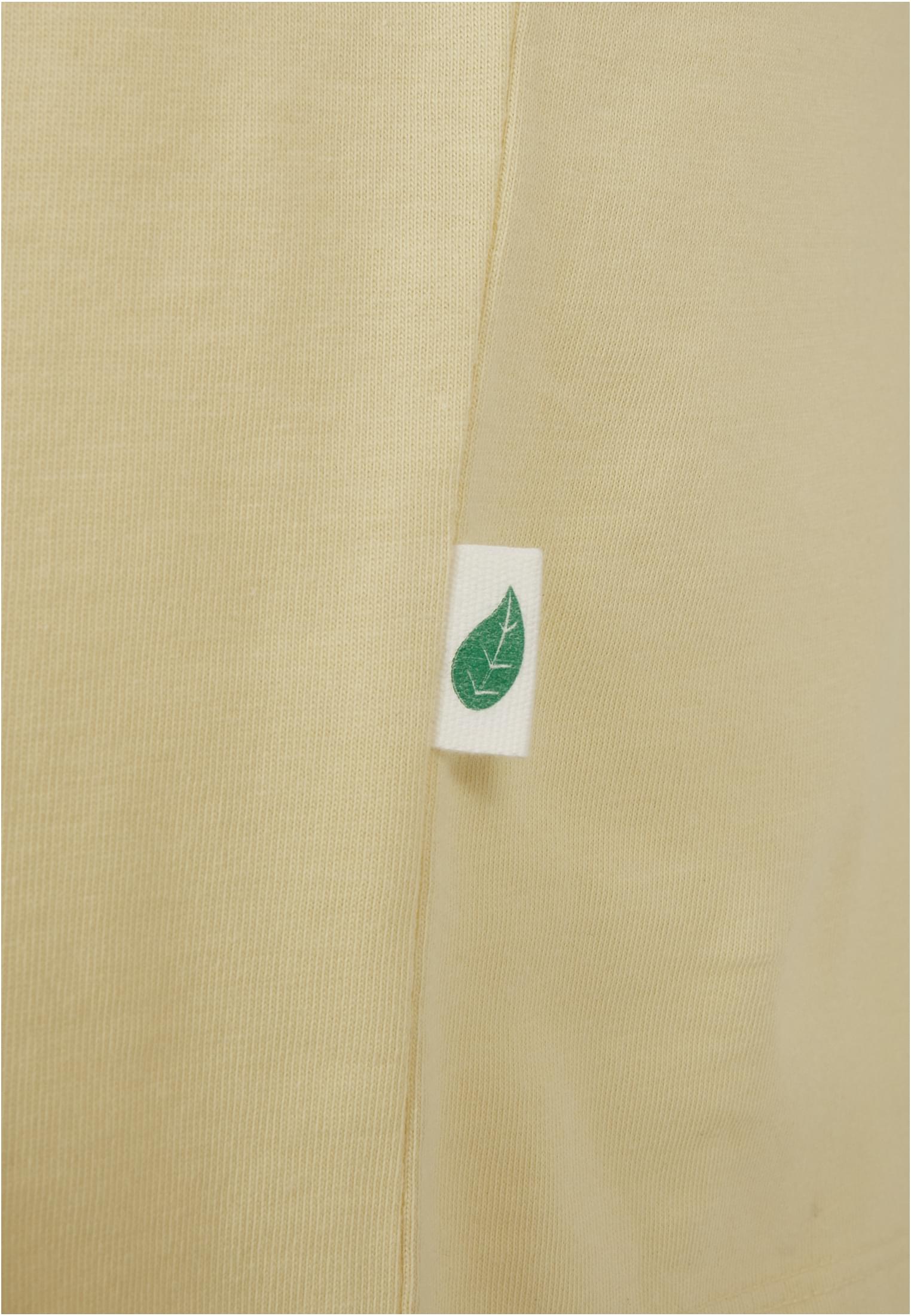Ladies Organic Oversized Slit Tee Dress softyellow 3XL - variant image 9