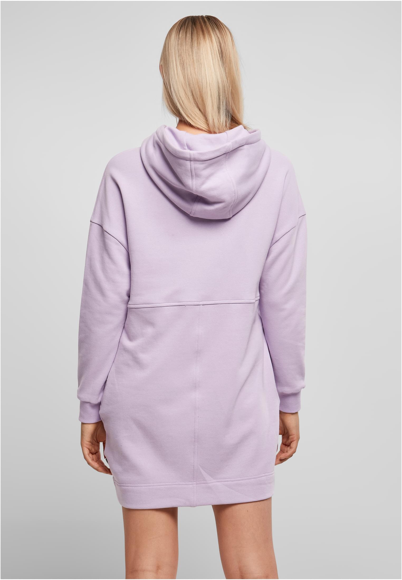 Ladies Organic Oversized Terry Hoody Dress lilac 3XL - variant image 2