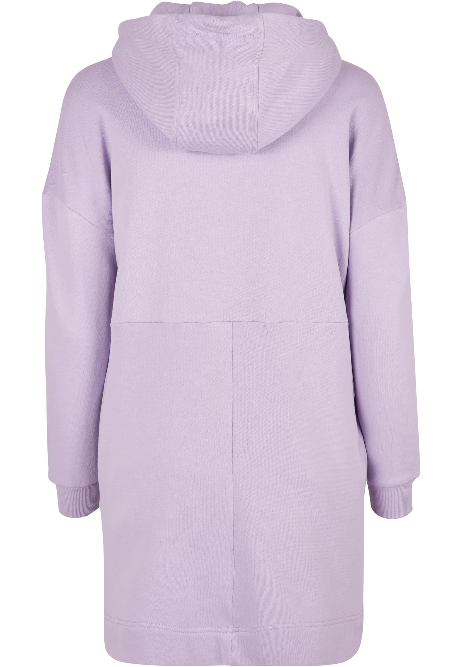 Ladies Organic Oversized Terry Hoody Dress lilac 3XL - variant image 6