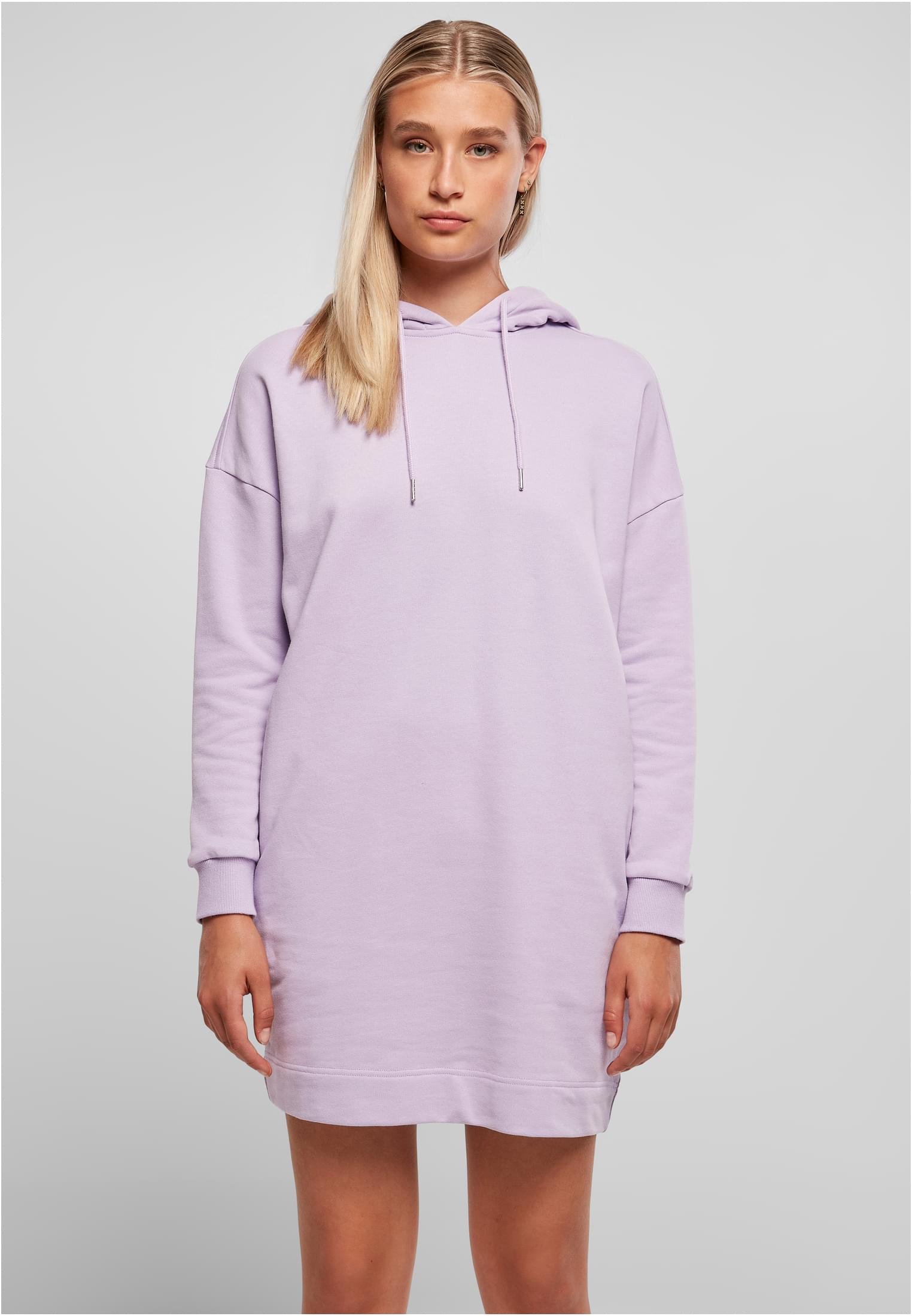 Ladies Organic Oversized Terry Hoody Dress lilac 3XL - alternate variant 2