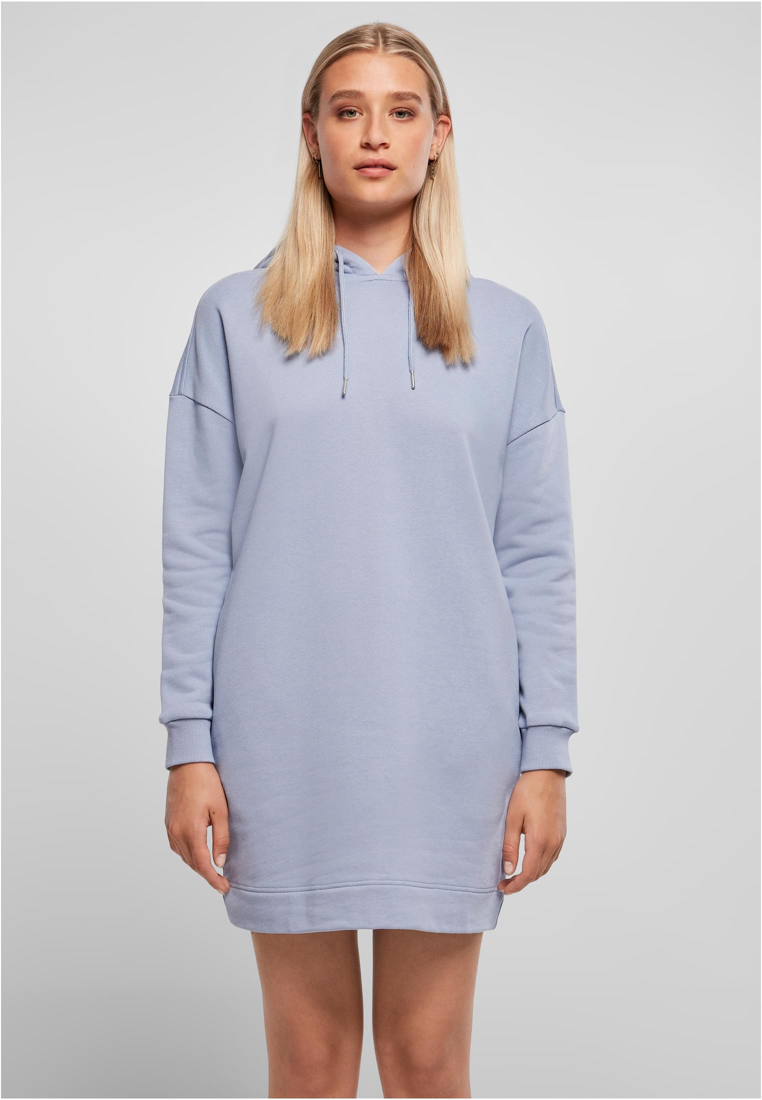 Ladies Organic Oversized Terry Hoody Dress violablue 3XL - alternate variant 6