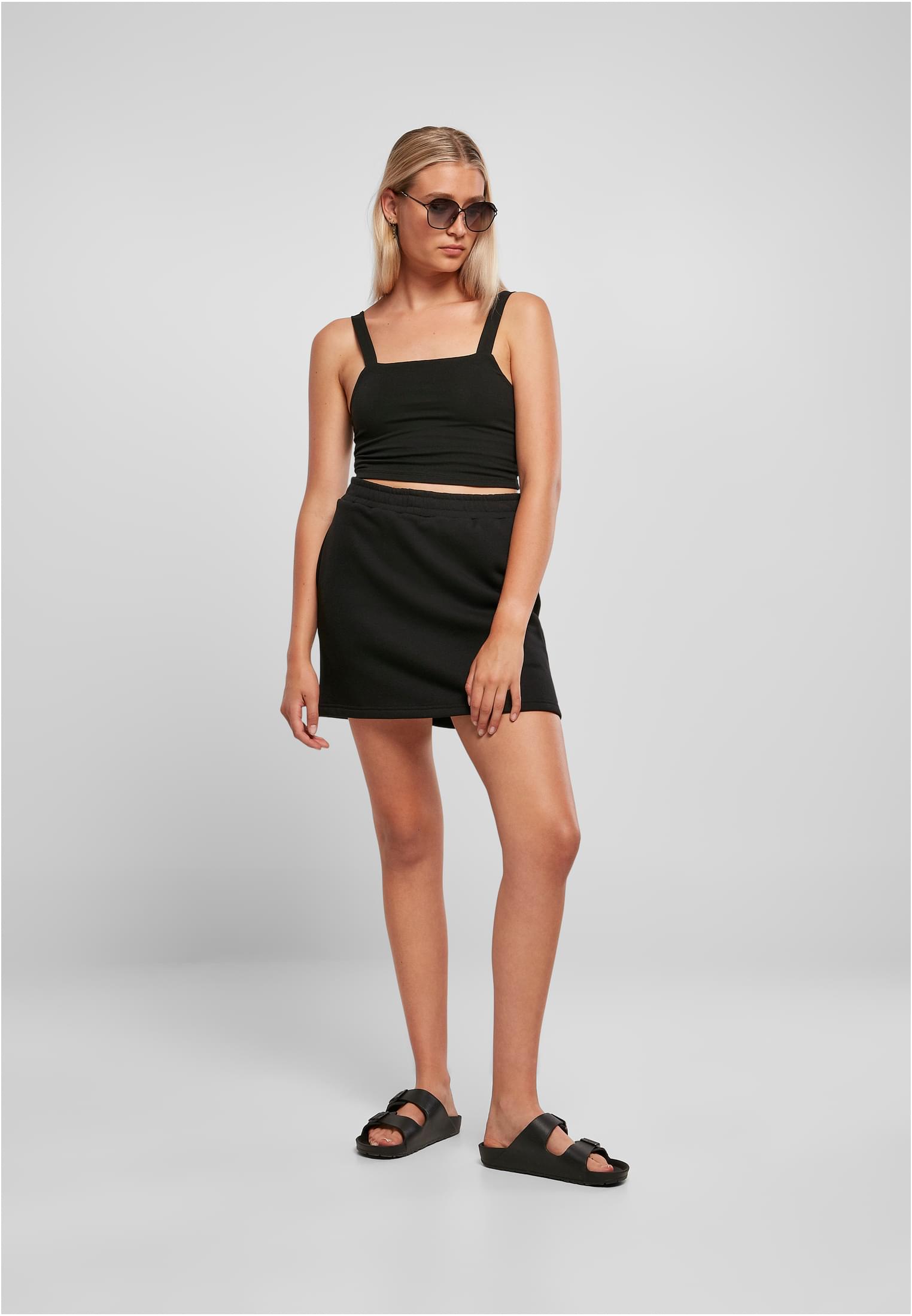 jupe en Terry biologique pour femmes taille 3XL noire
 - variant image 4