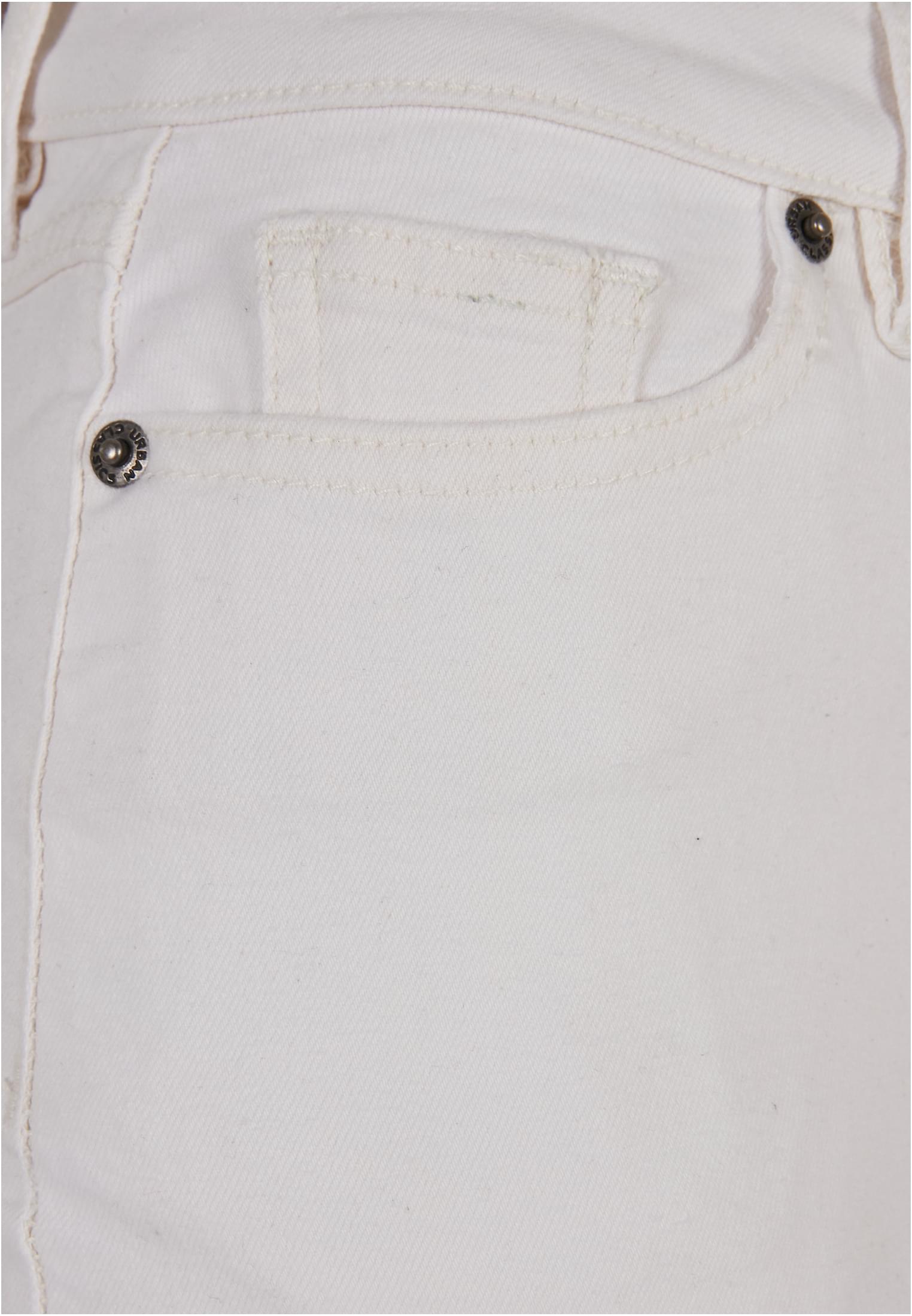 Ladies Organic Stretch Denim Mini Skirt offwhite raw 26 - variant image 9