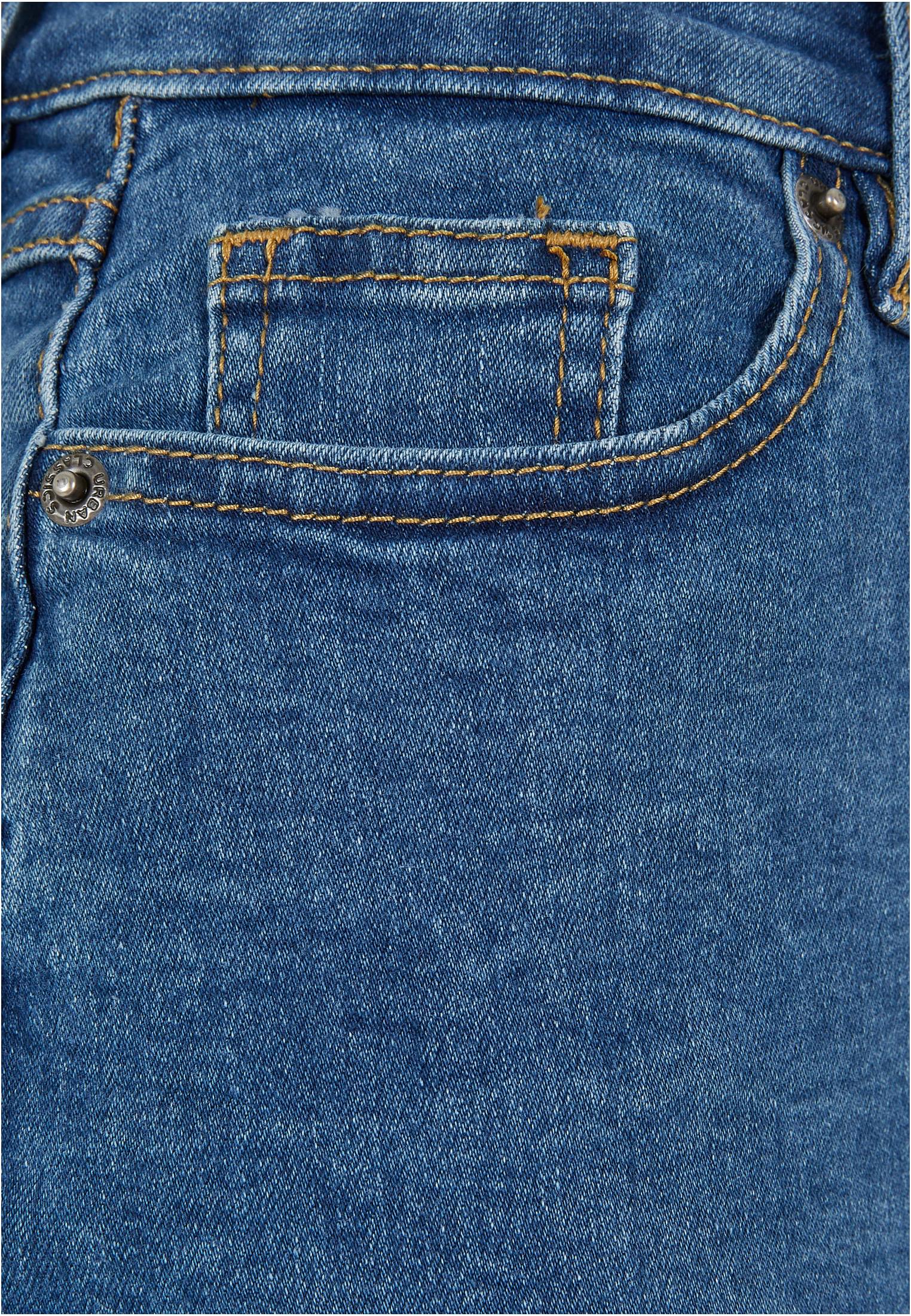 Ladies Organic Stretch Denim Mini Skirt clearblue washed 26 - variant image 9