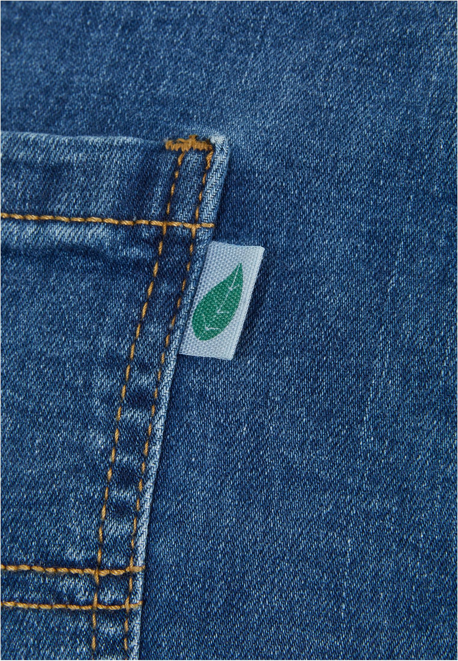Ladies Organic Stretch Denim Mini Skirt clearblue washed 26 - variant image 10