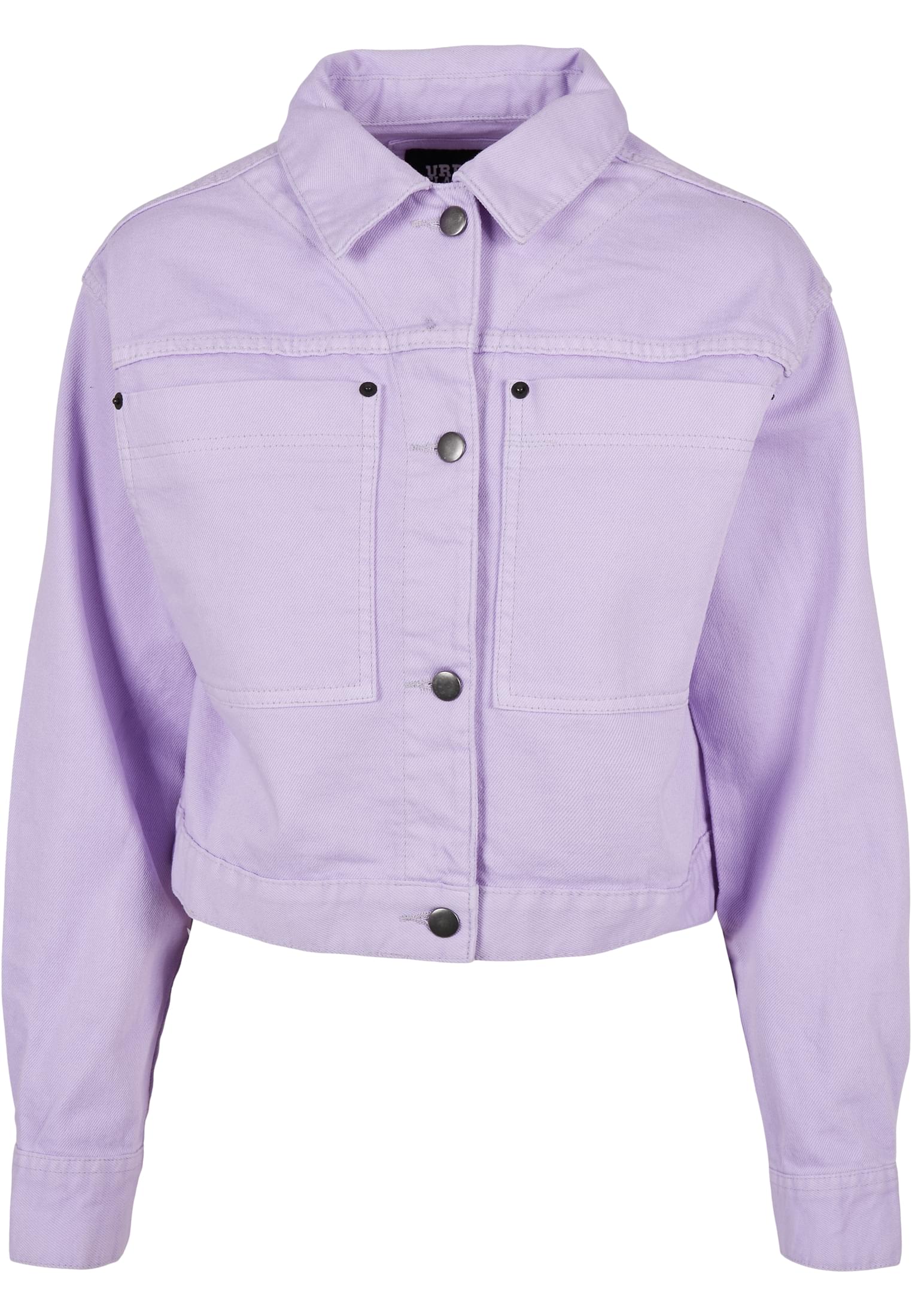 Ladies Short Boxy Worker Jacket lilac 3XL - variant image 5