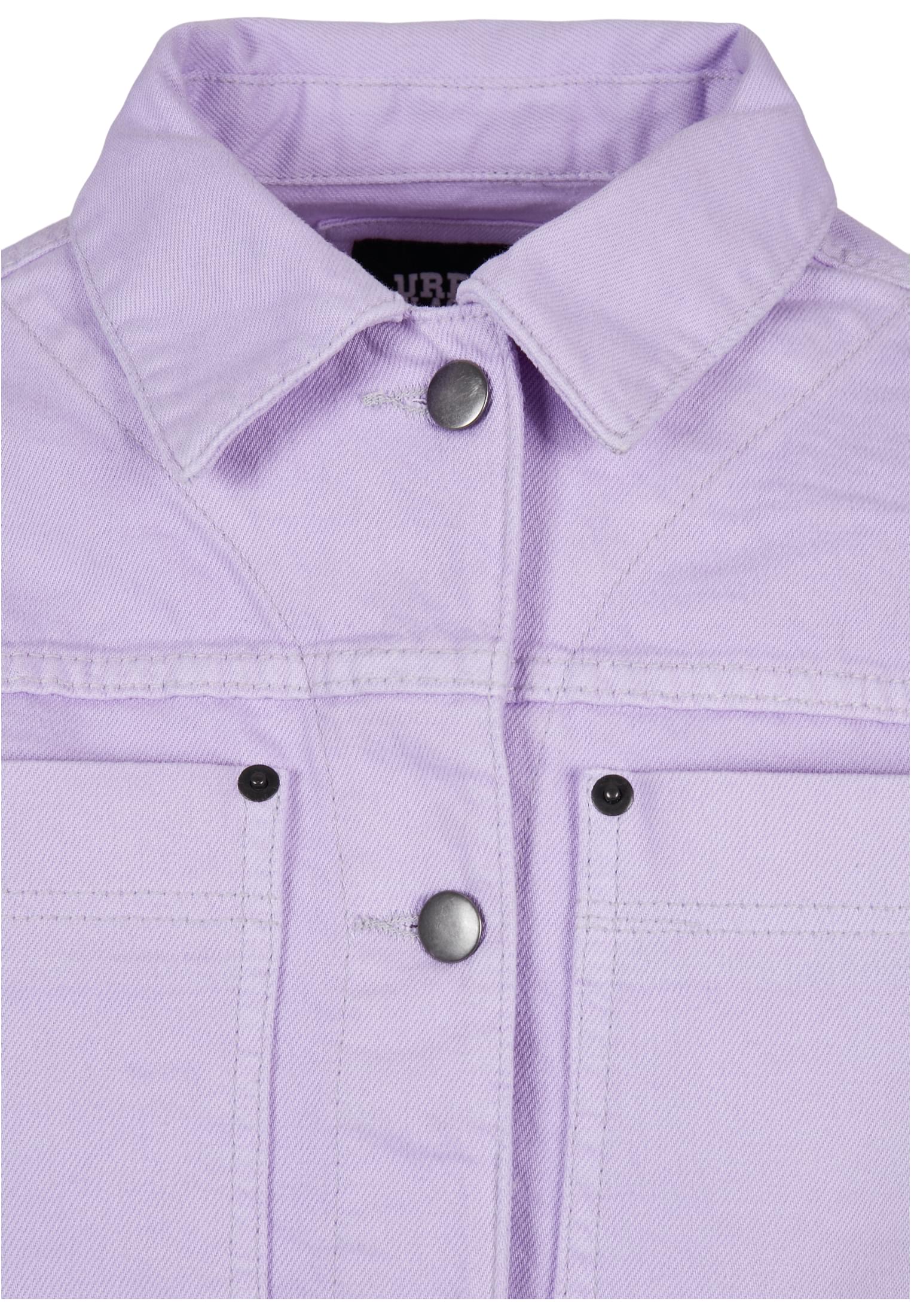 Ladies Short Boxy Worker Jacket lilac 3XL - variant image 7
