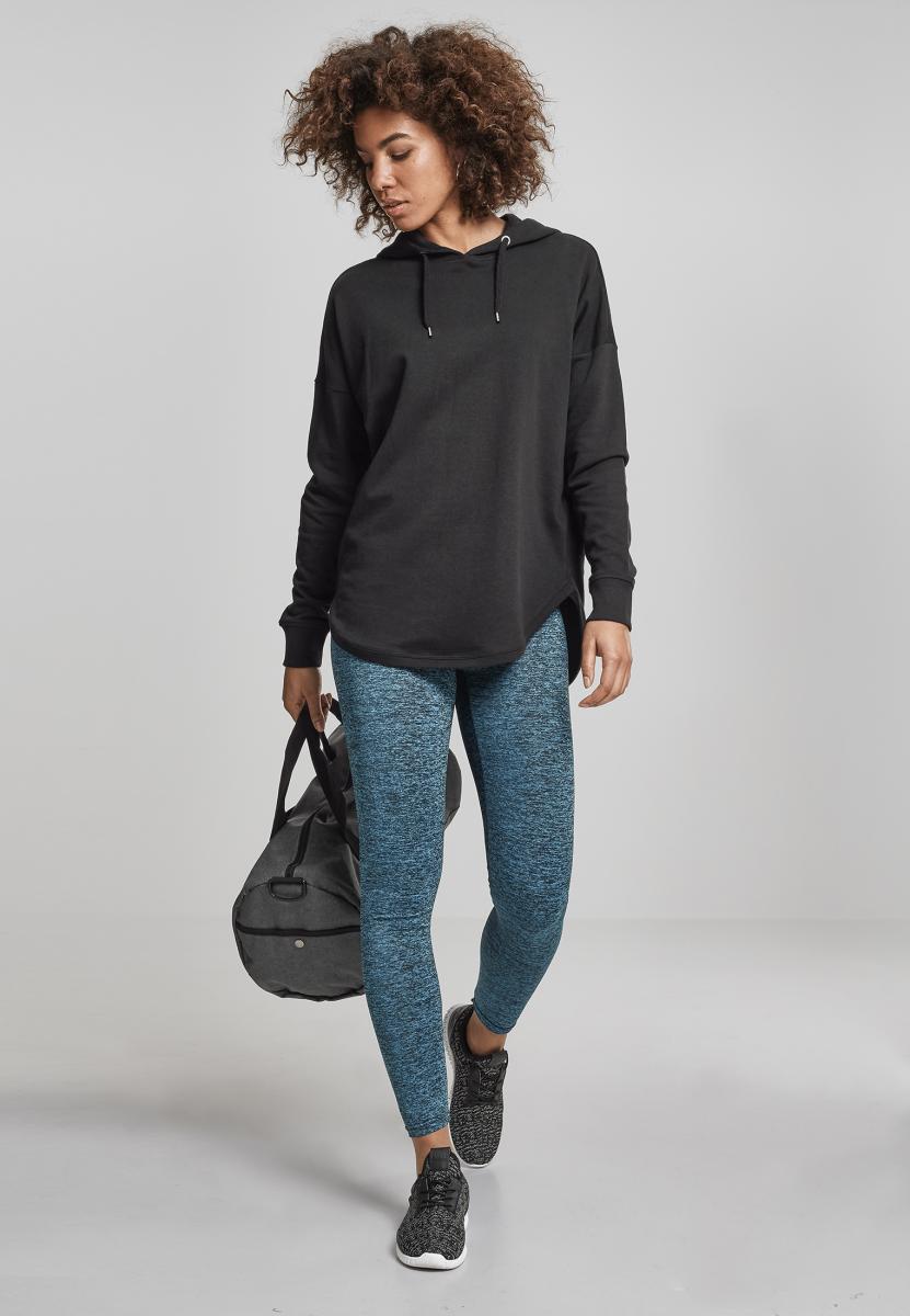 Ladies Oversized Terry Hoody black L - variant image 5