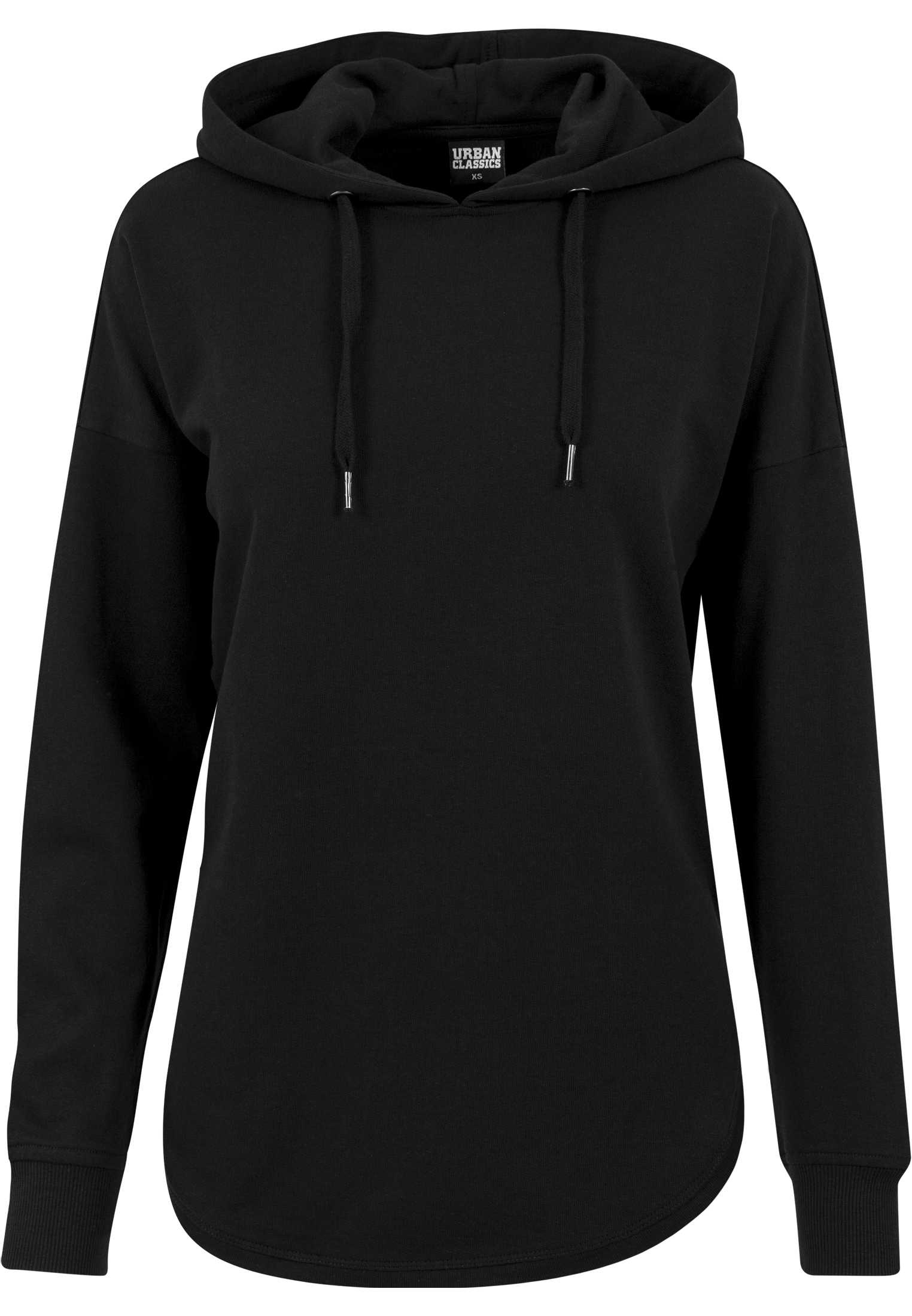 Ladies Oversized Terry Hoody black L - variant image 6