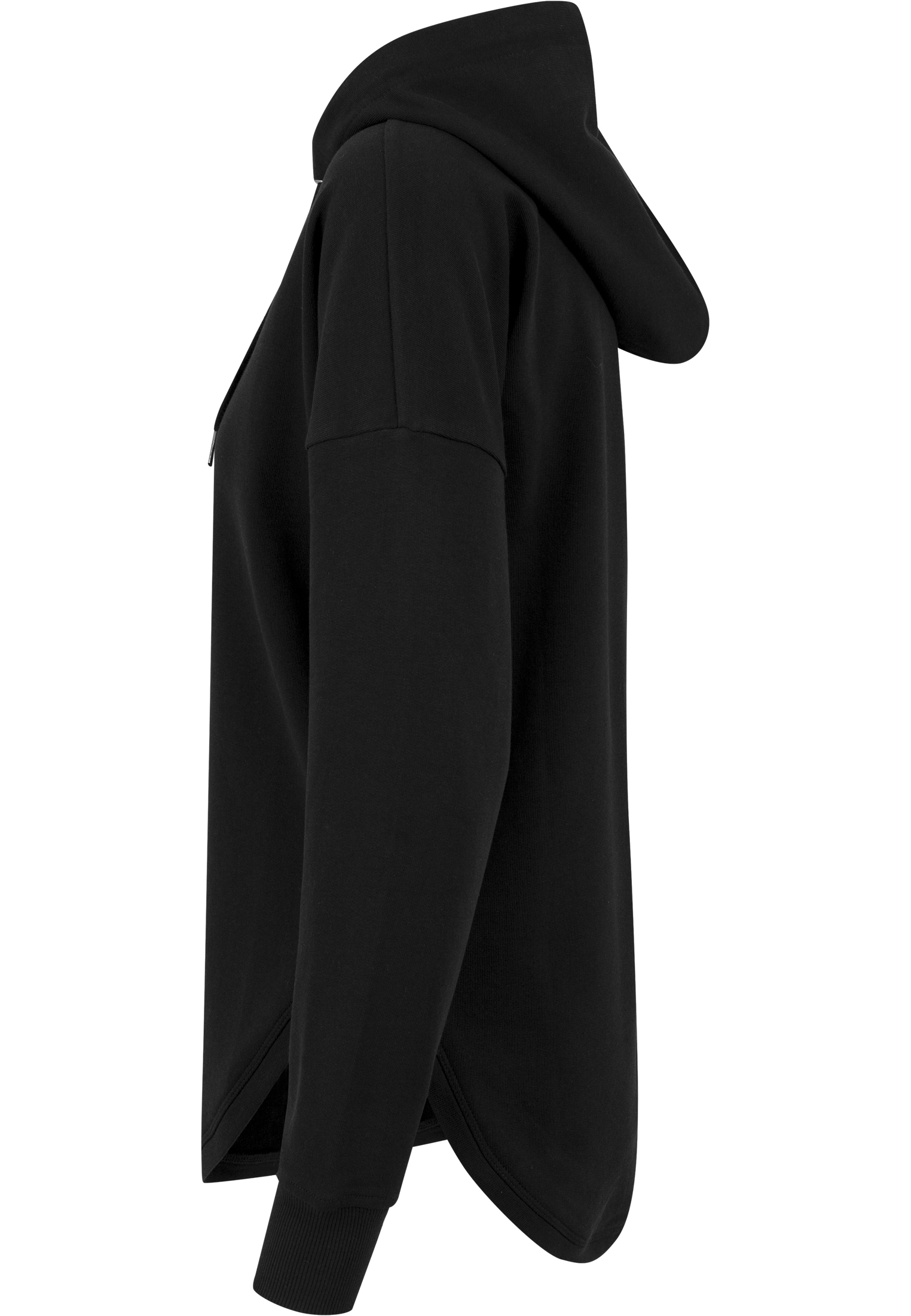 Ladies Oversized Terry Hoody black L - variant image 7
