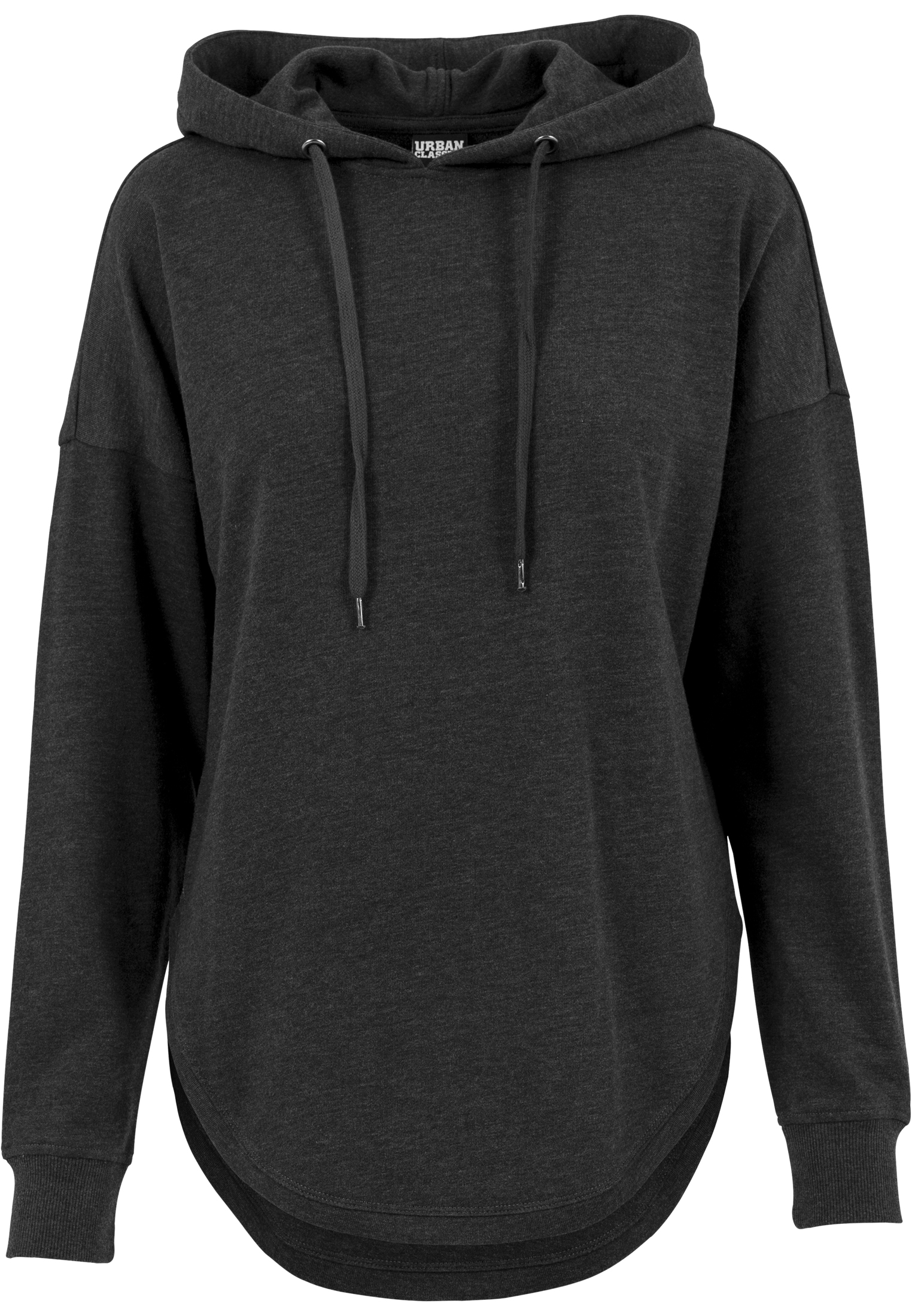 Ladies Oversized Terry Hoody charcoal L - variant image 6