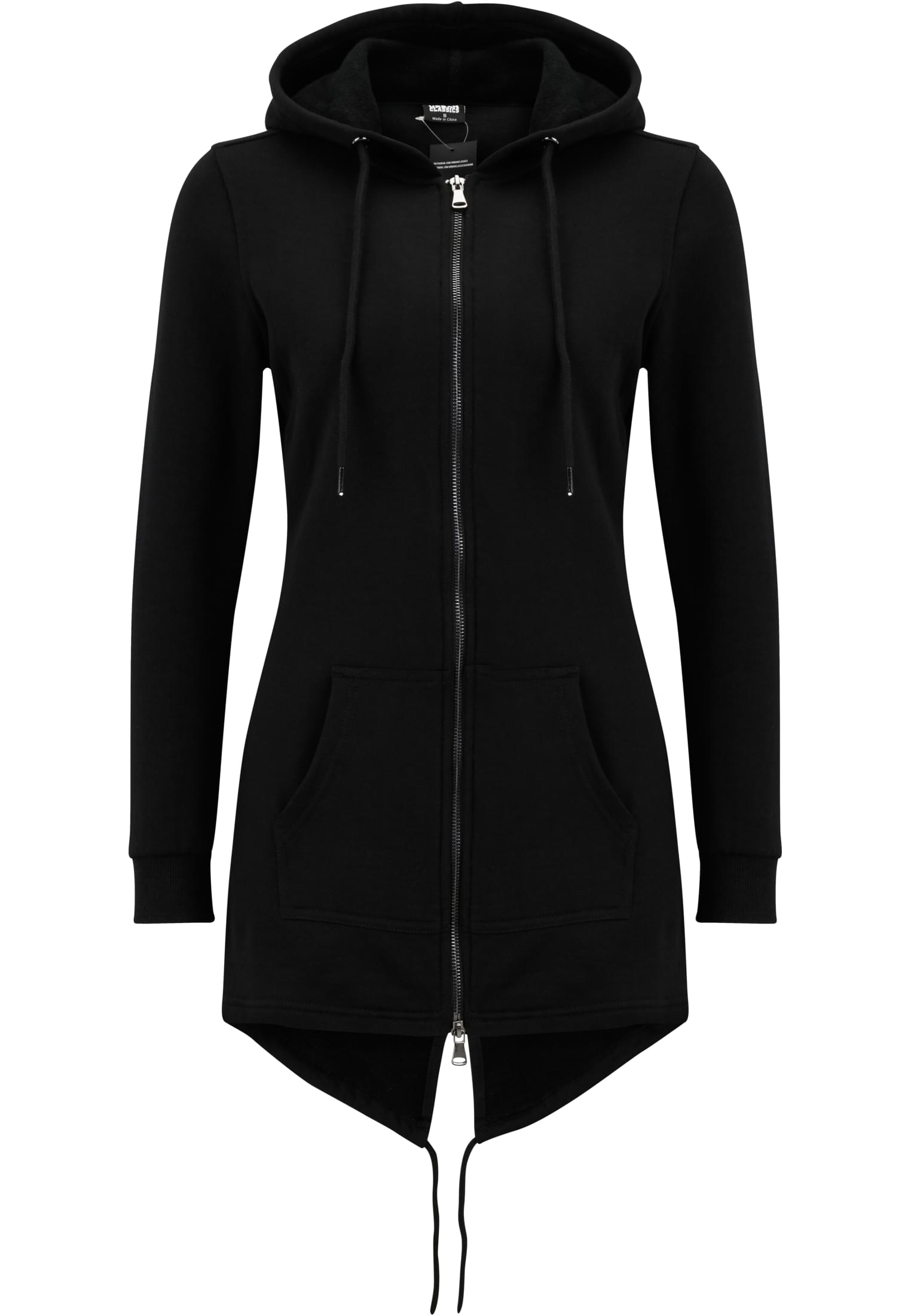 Ladies Sweat Parka black 3XL - variant image 4