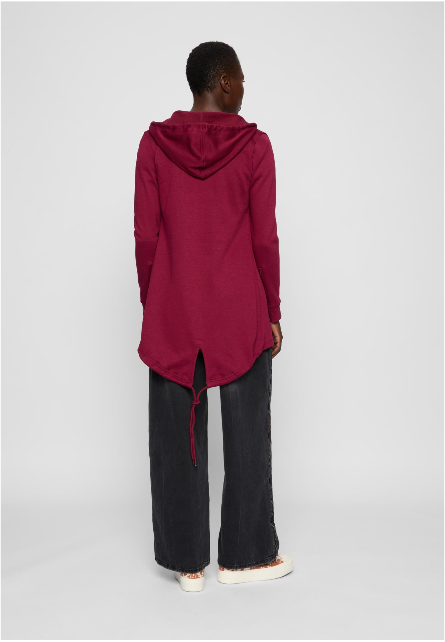 Ladies Sweat Parka burgundy 3XL - variant image 3