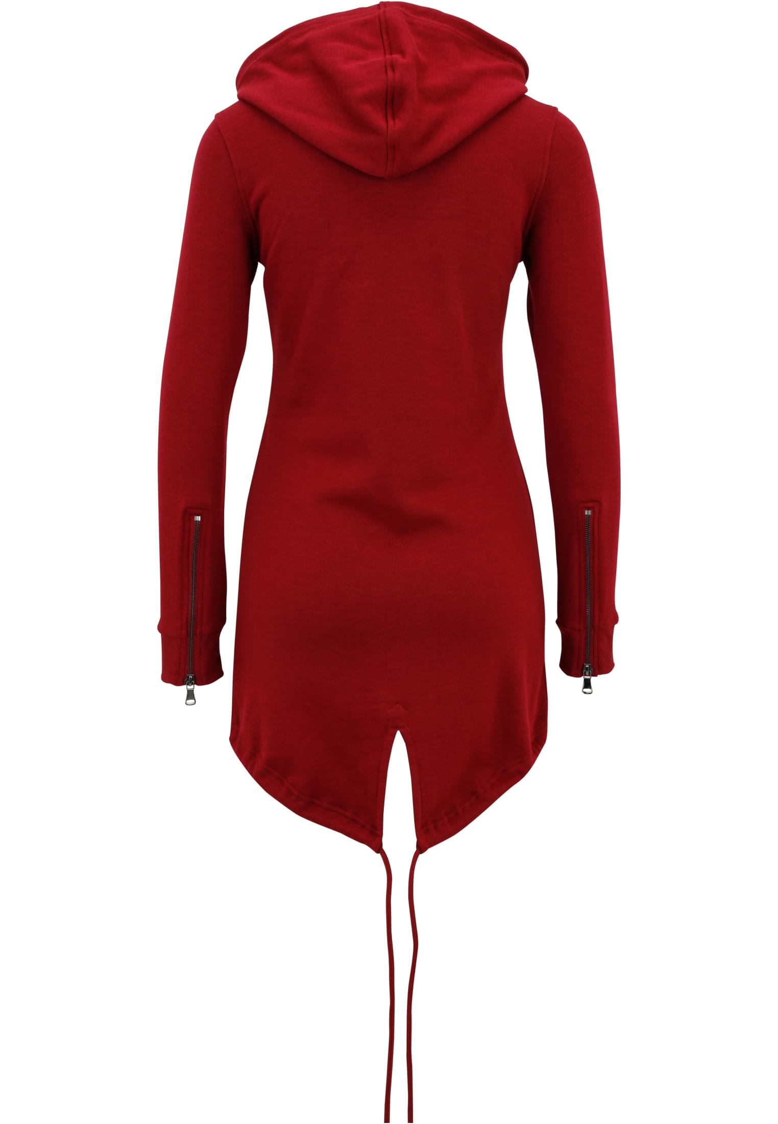 Ladies Sweat Parka burgundy 3XL - variant image 6