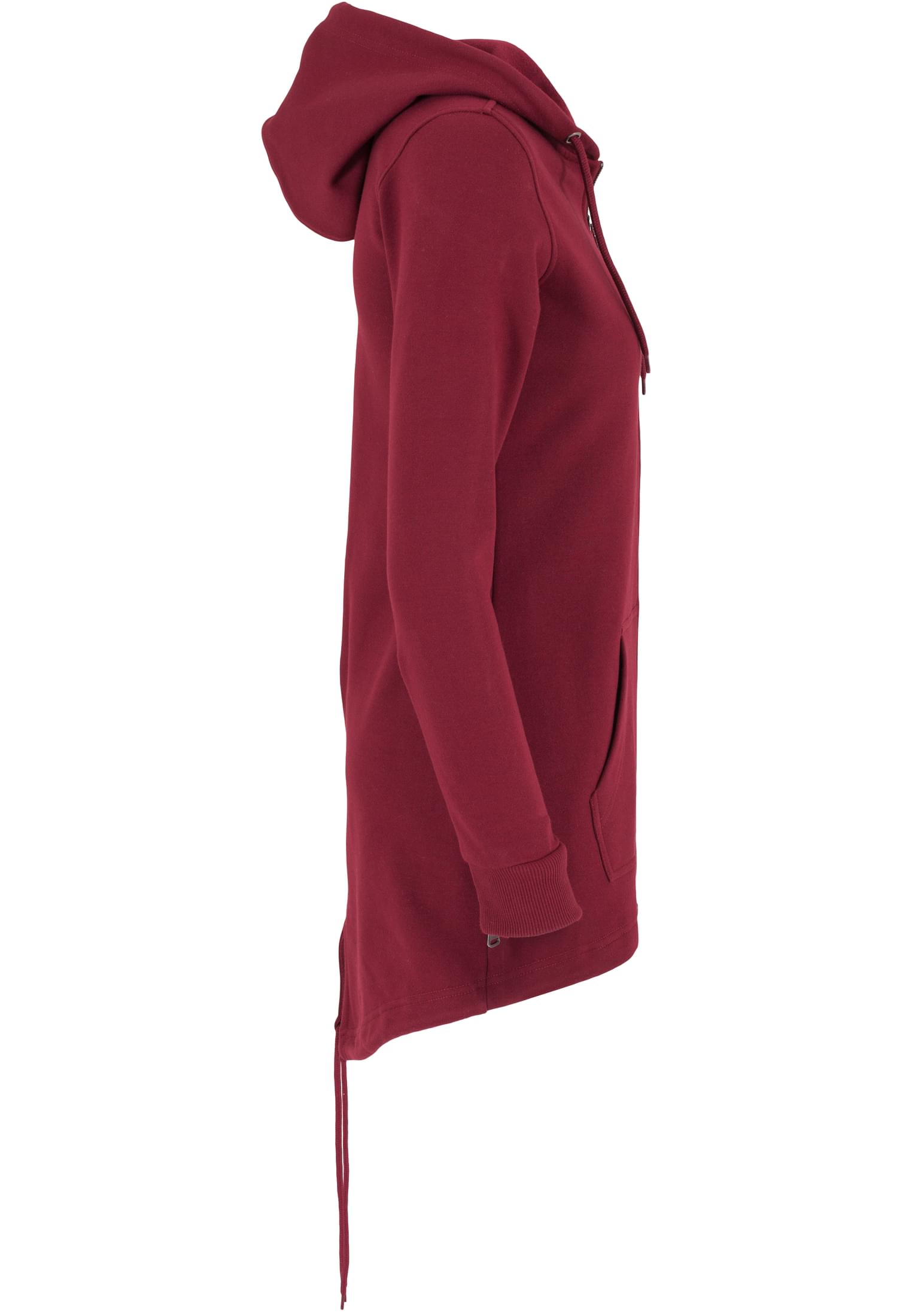Ladies Sweat Parka burgundy 3XL - variant image 7