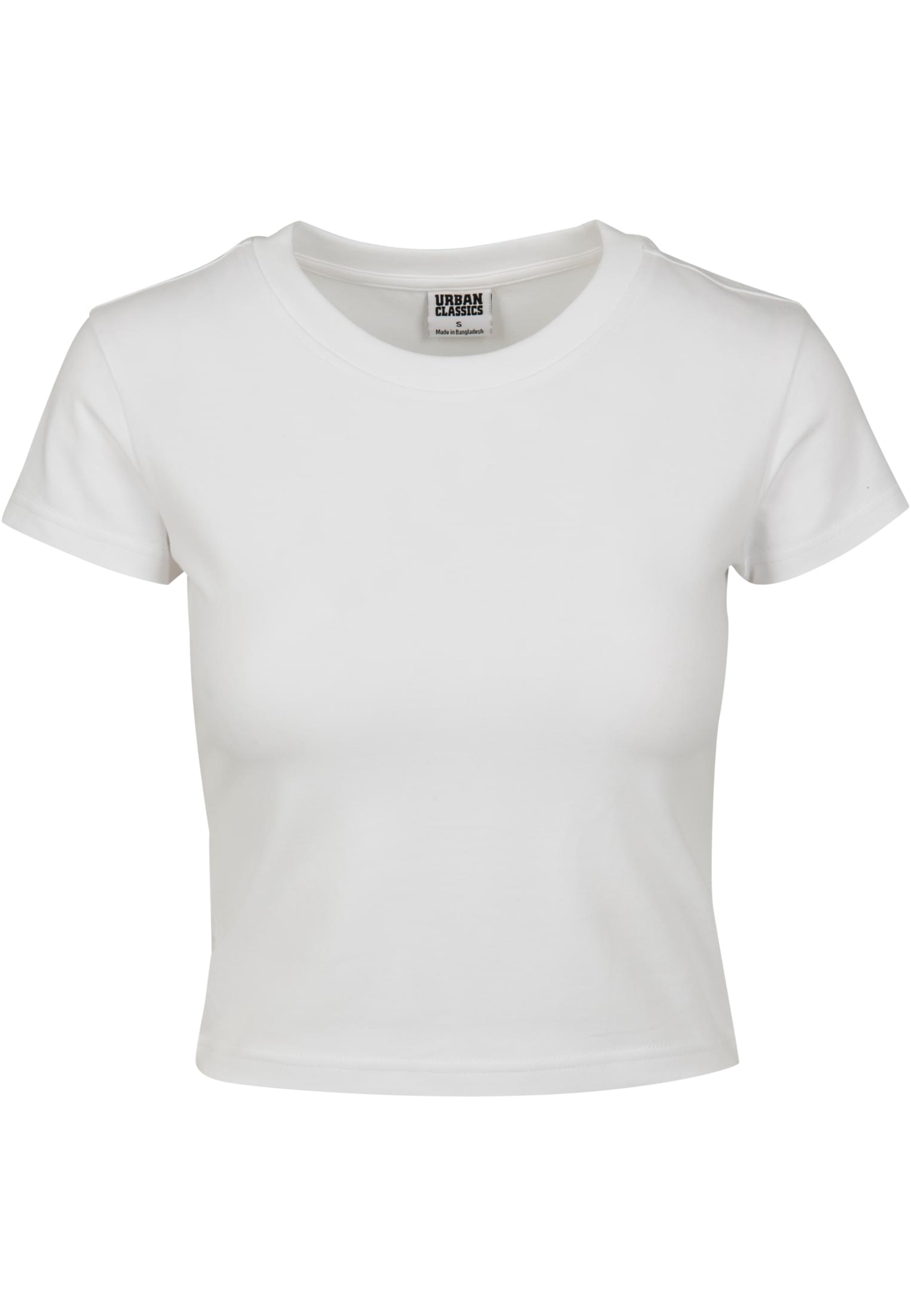 Ladies Stretch Jersey Cropped Tee white 3XL - variant image 5