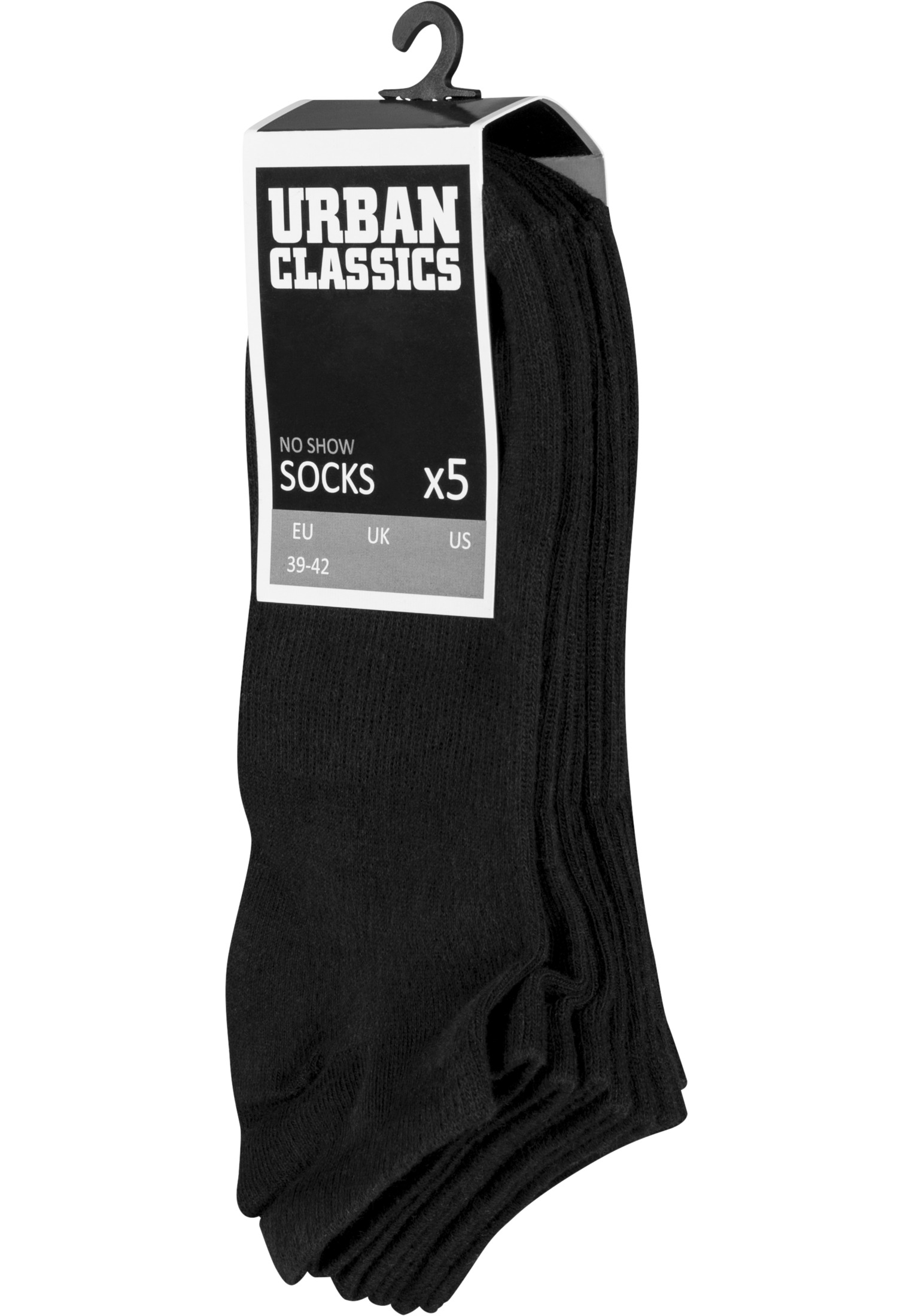 No Show Socken 5er Pack schwarz 43-46 - variant image 1