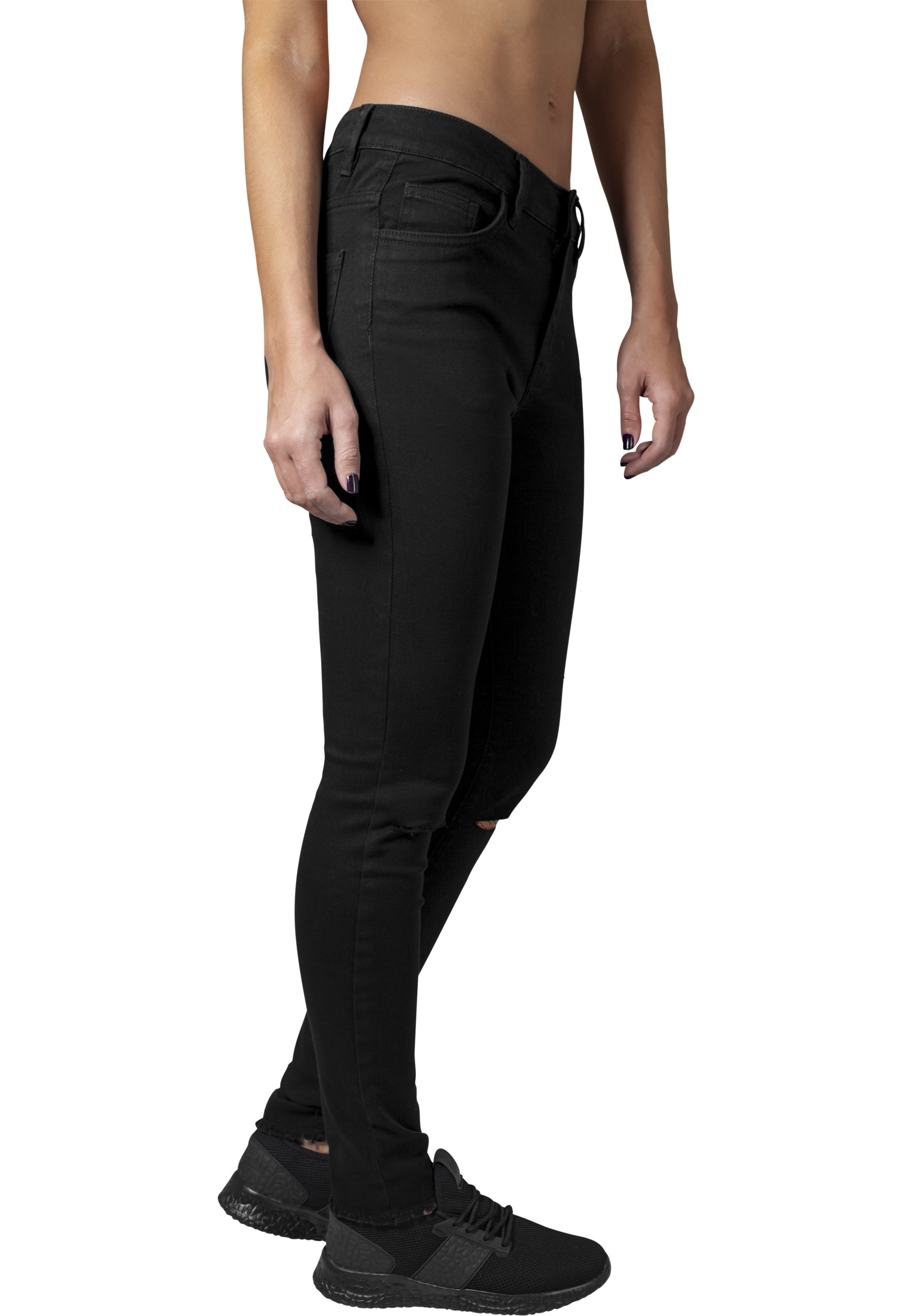 Ladies Cut Knee Pants black 26 - variant image 3