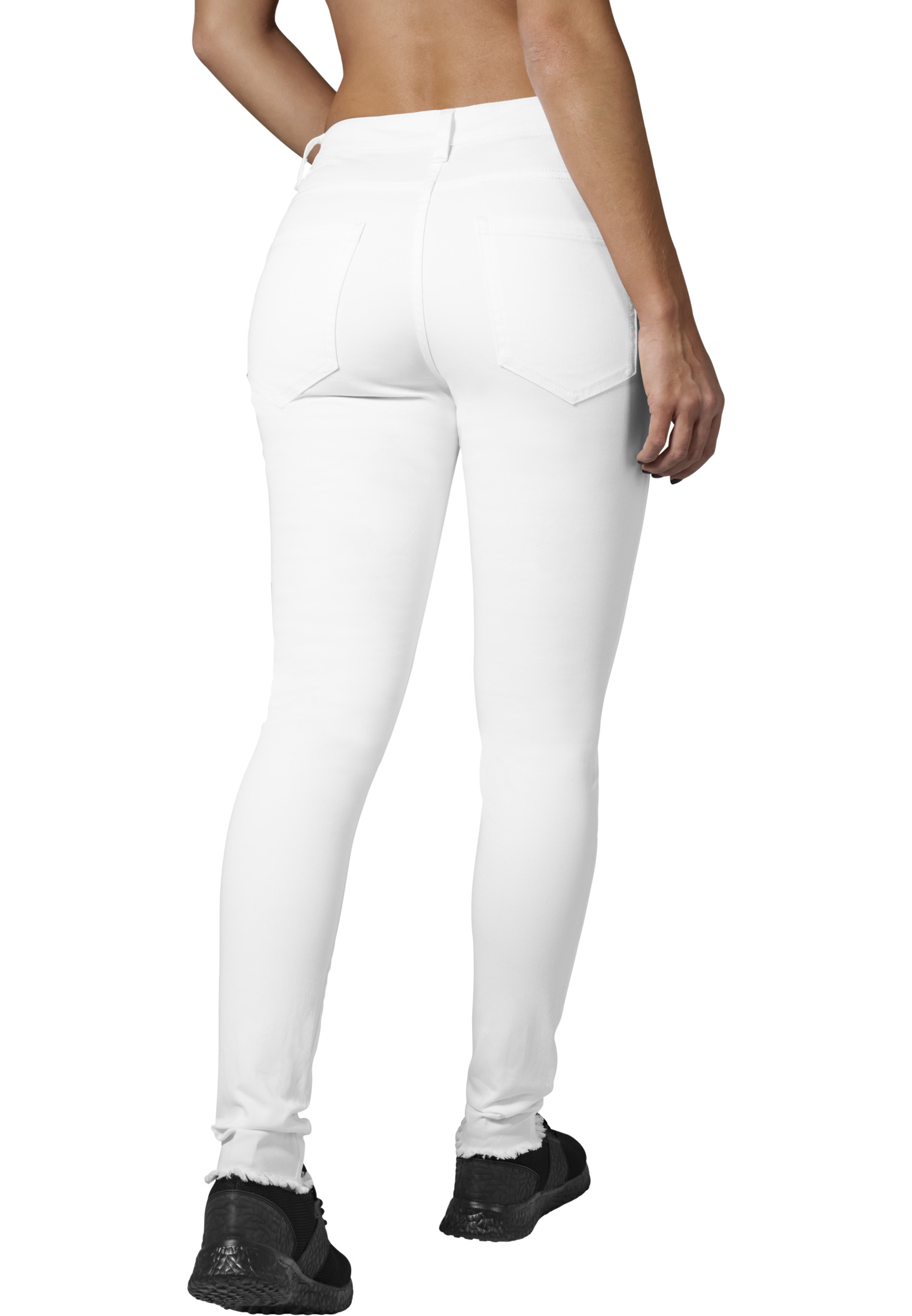Ladies Cut Knee Pants white 26 - variant image 2