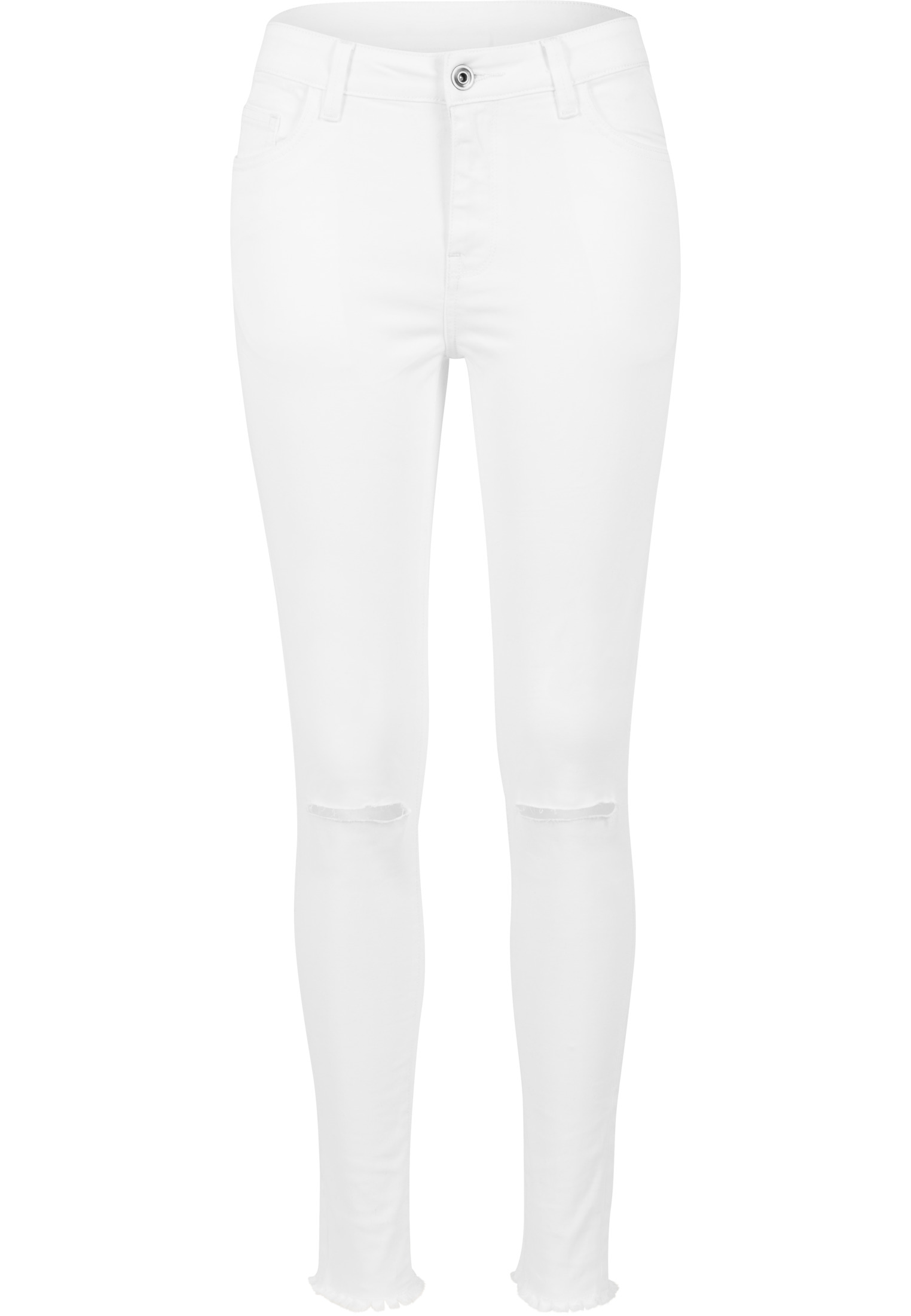Ladies Cut Knee Pants white 26 - variant image 4