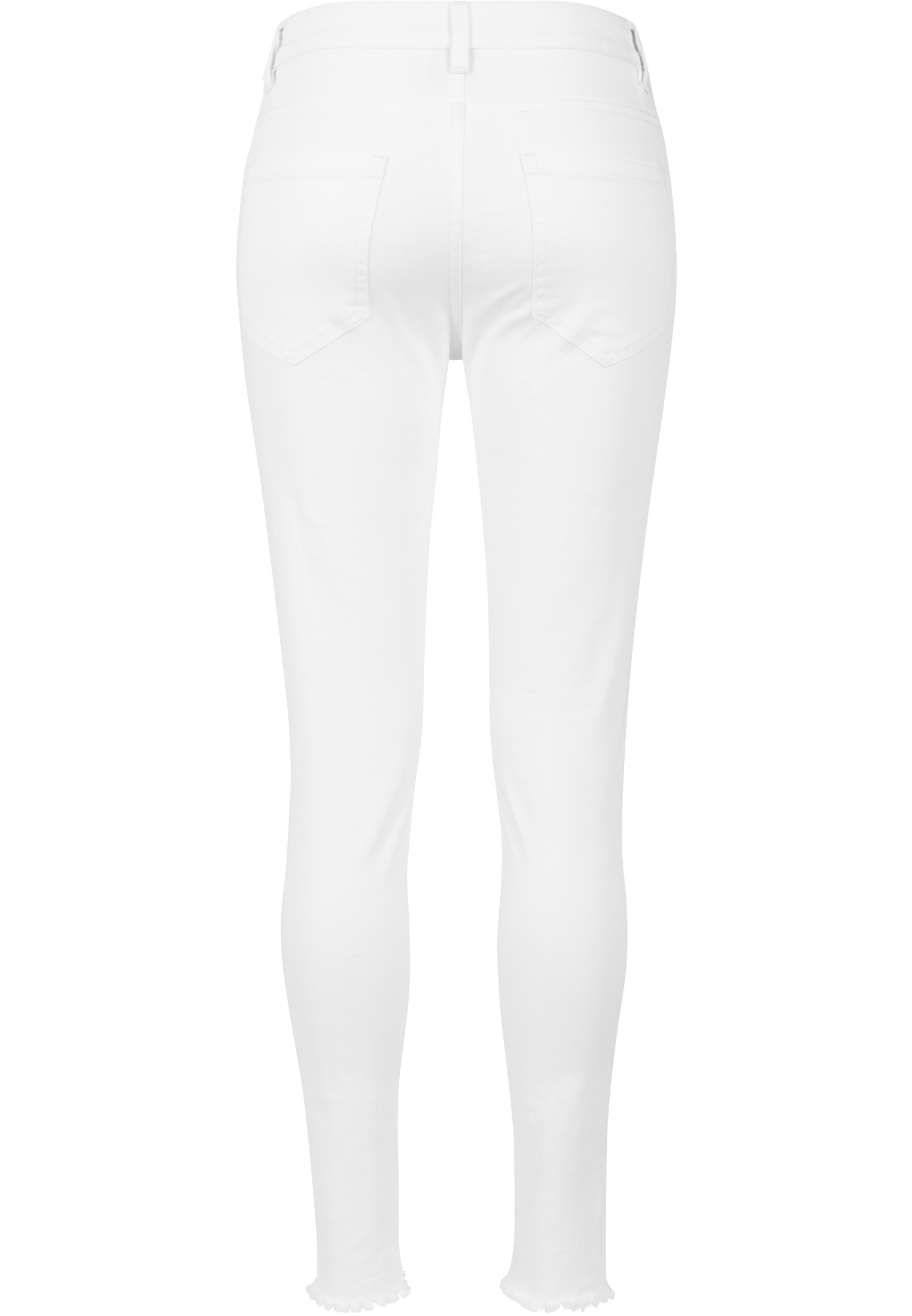 Ladies Cut Knee Pants white 26 - variant image 7
