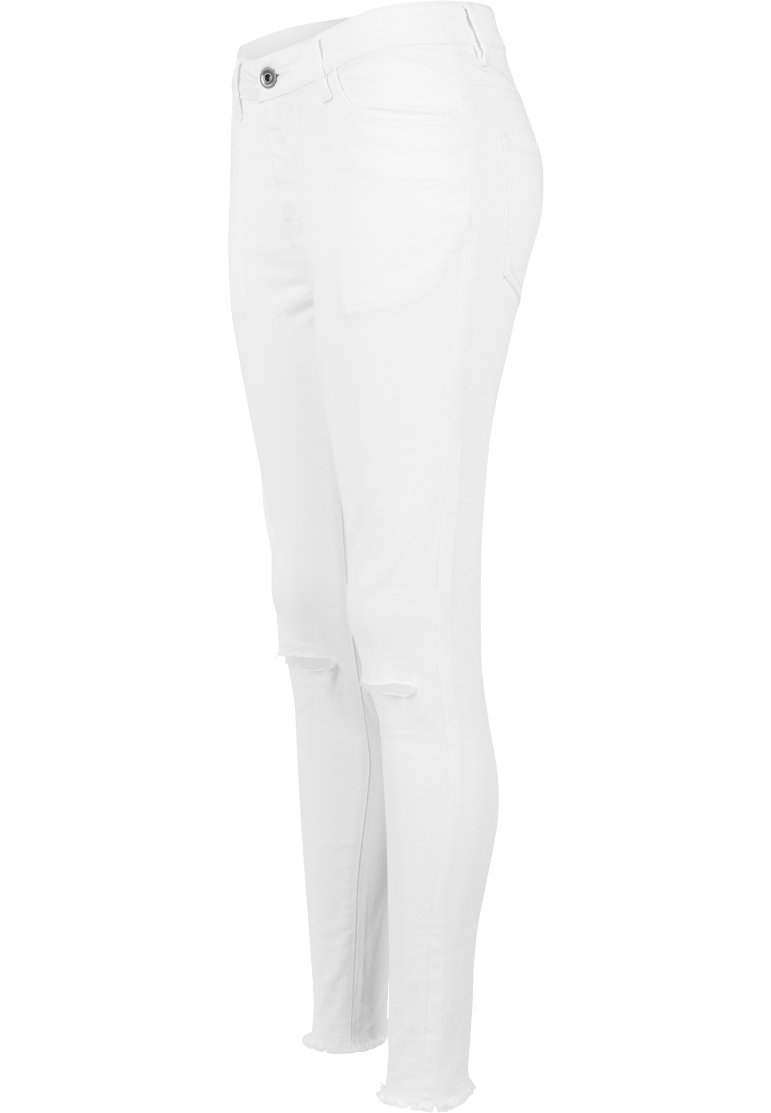 Ladies Cut Knee Pants white 26 - variant image 5