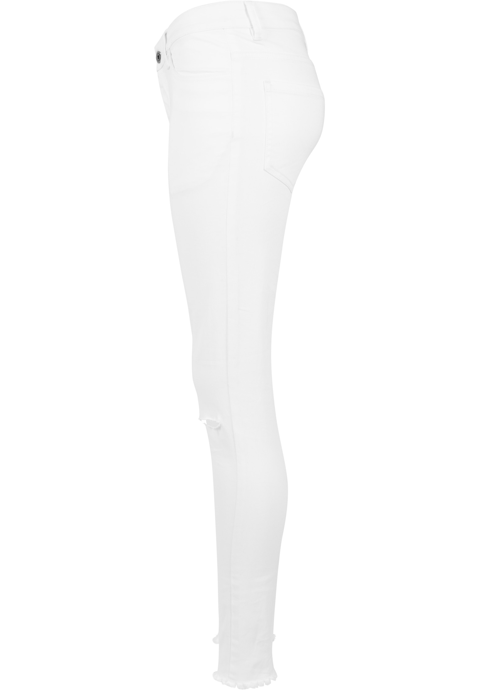 Ladies Cut Knee Pants white 26 - variant image 6