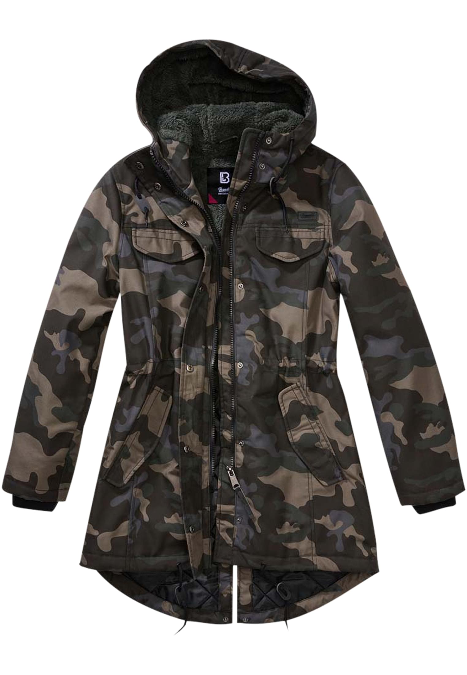 Ladies Marsh Lake Parka darkcamo 3XL - variant image 5