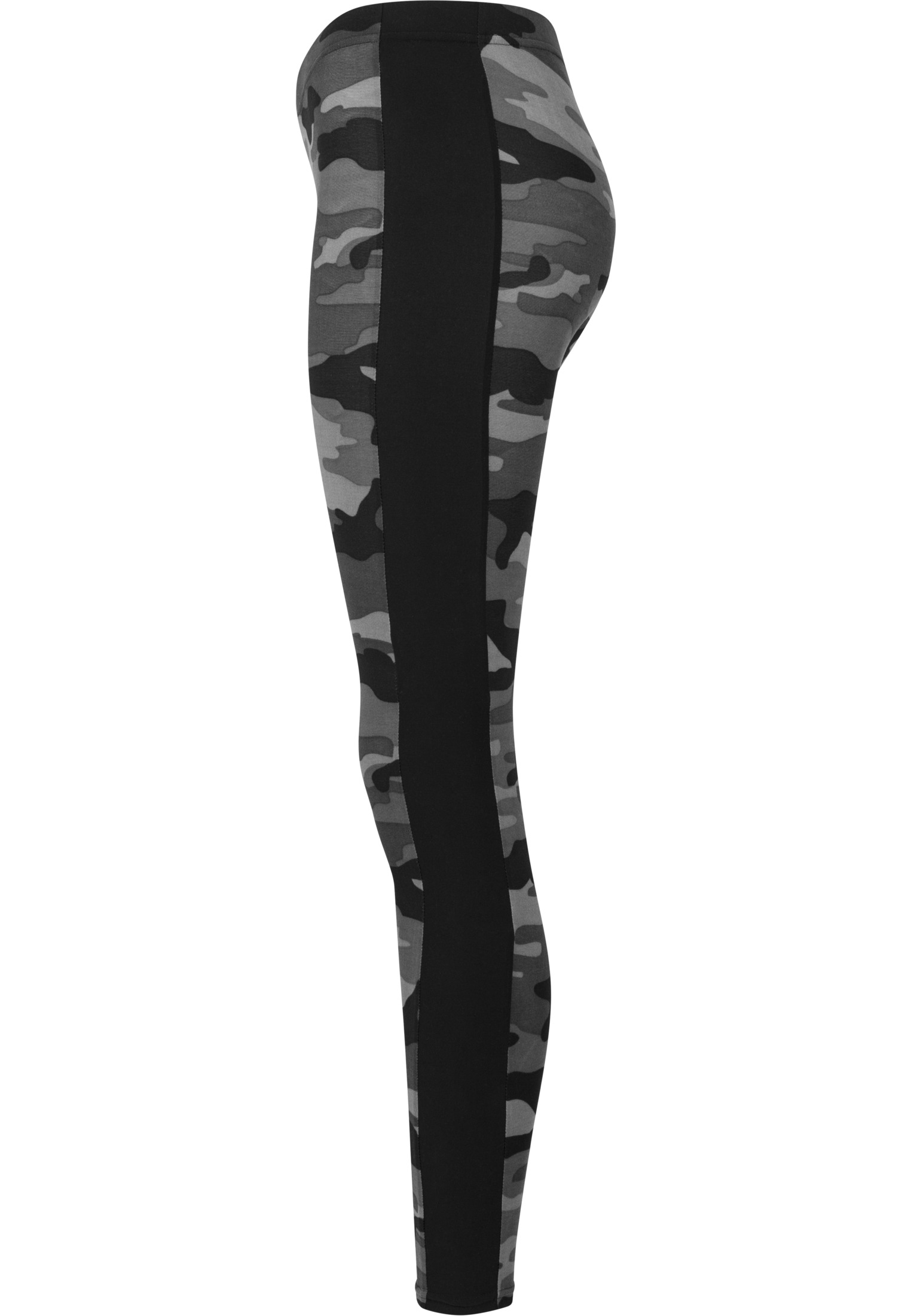 Ladies Camo Stripe Leggings darkcamo/blk S - variant image 6