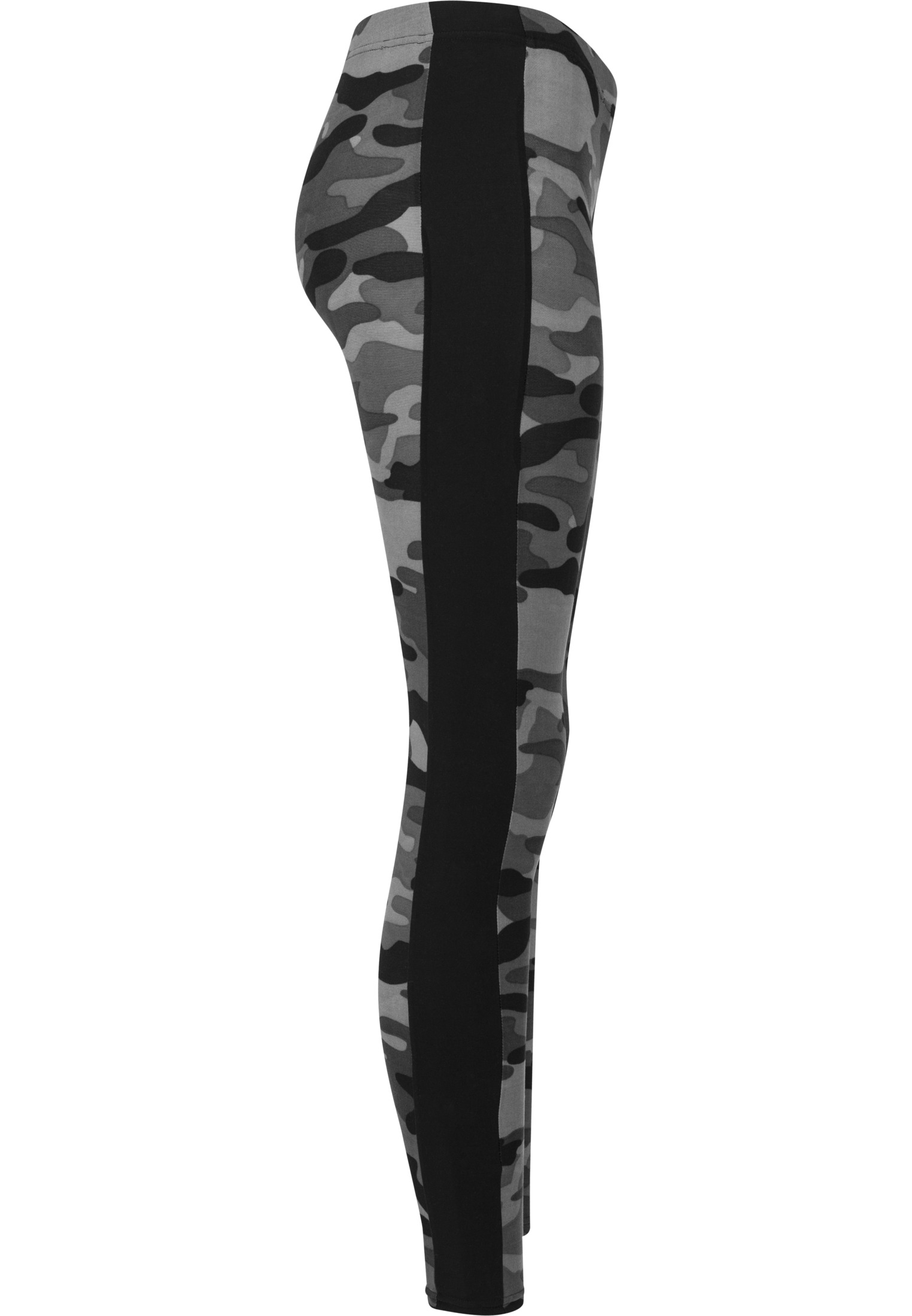 Ladies Camo Stripe Leggings darkcamo/blk S - variant image 8