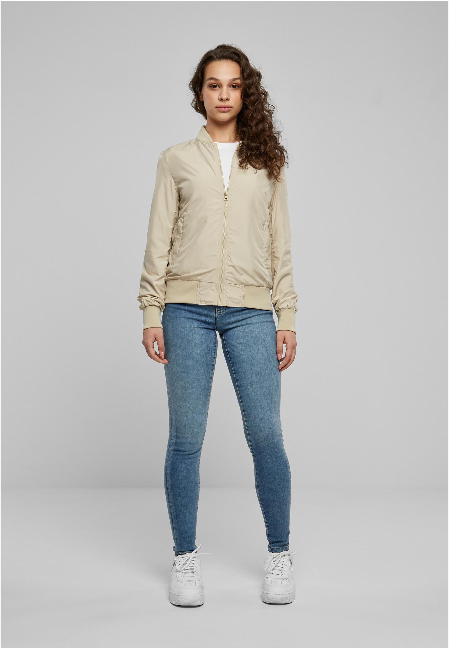 Ladies Light Bomber Jacket sand L - variant image 4