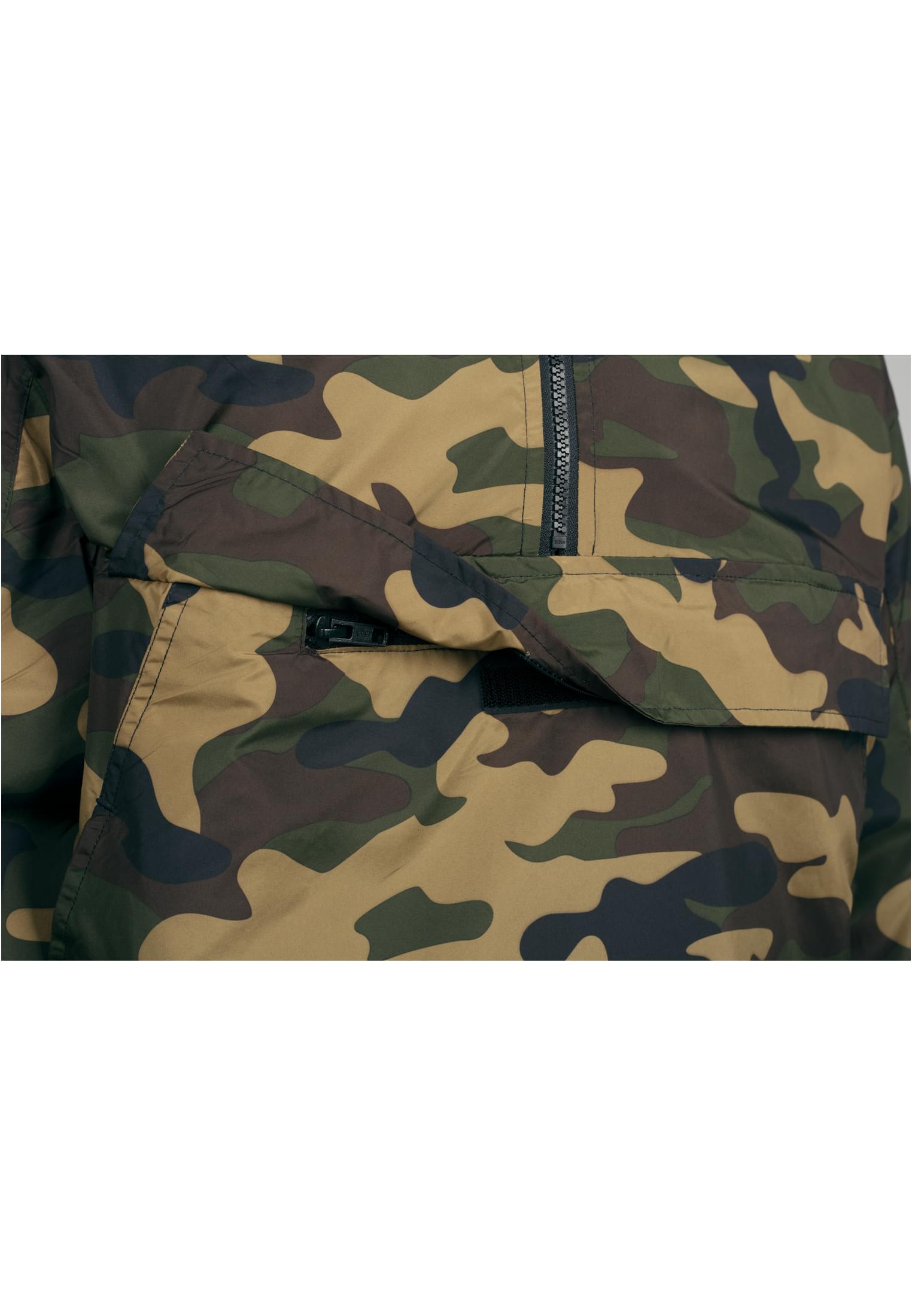 Camo Pull Over Windbreaker woodcamo
 - variant image 12