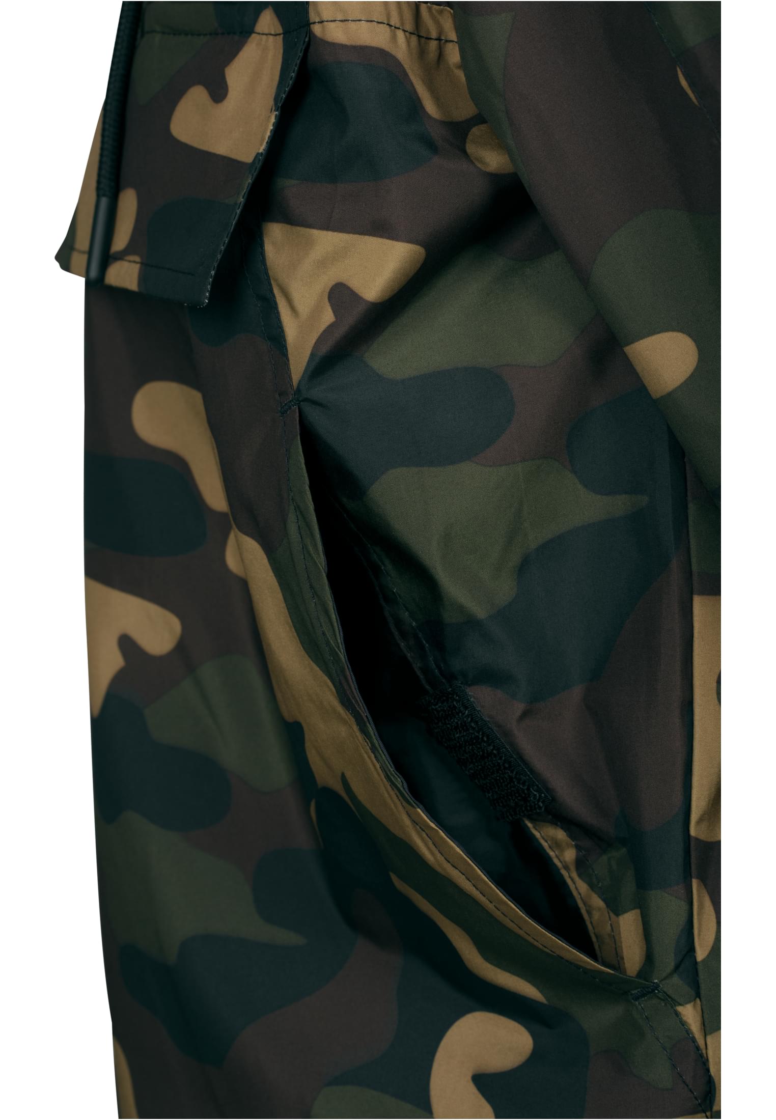 Camo Pull Over Windbreaker woodcamo
 - variant image 15