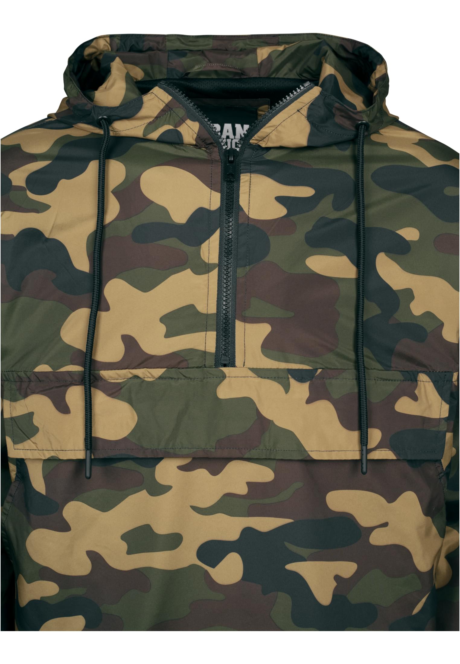 Camo Pull Over Windbreaker woodcamo
 - variant image 9