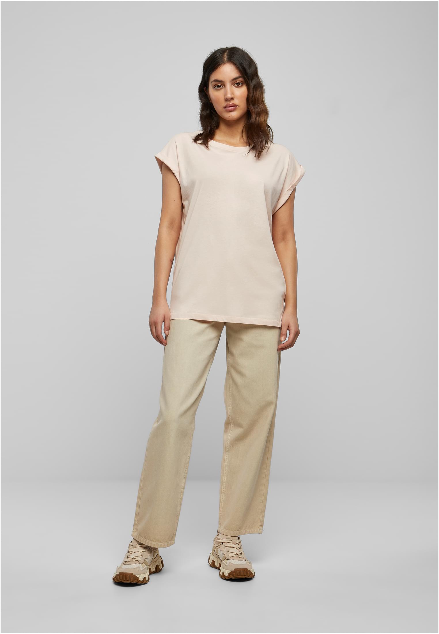 Ladies Extended Shoulder Tee pink L - variant image 4