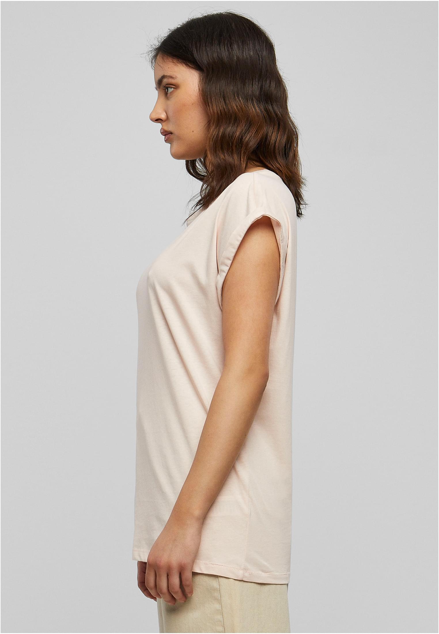Ladies Extended Shoulder Tee pink L - variant image 1