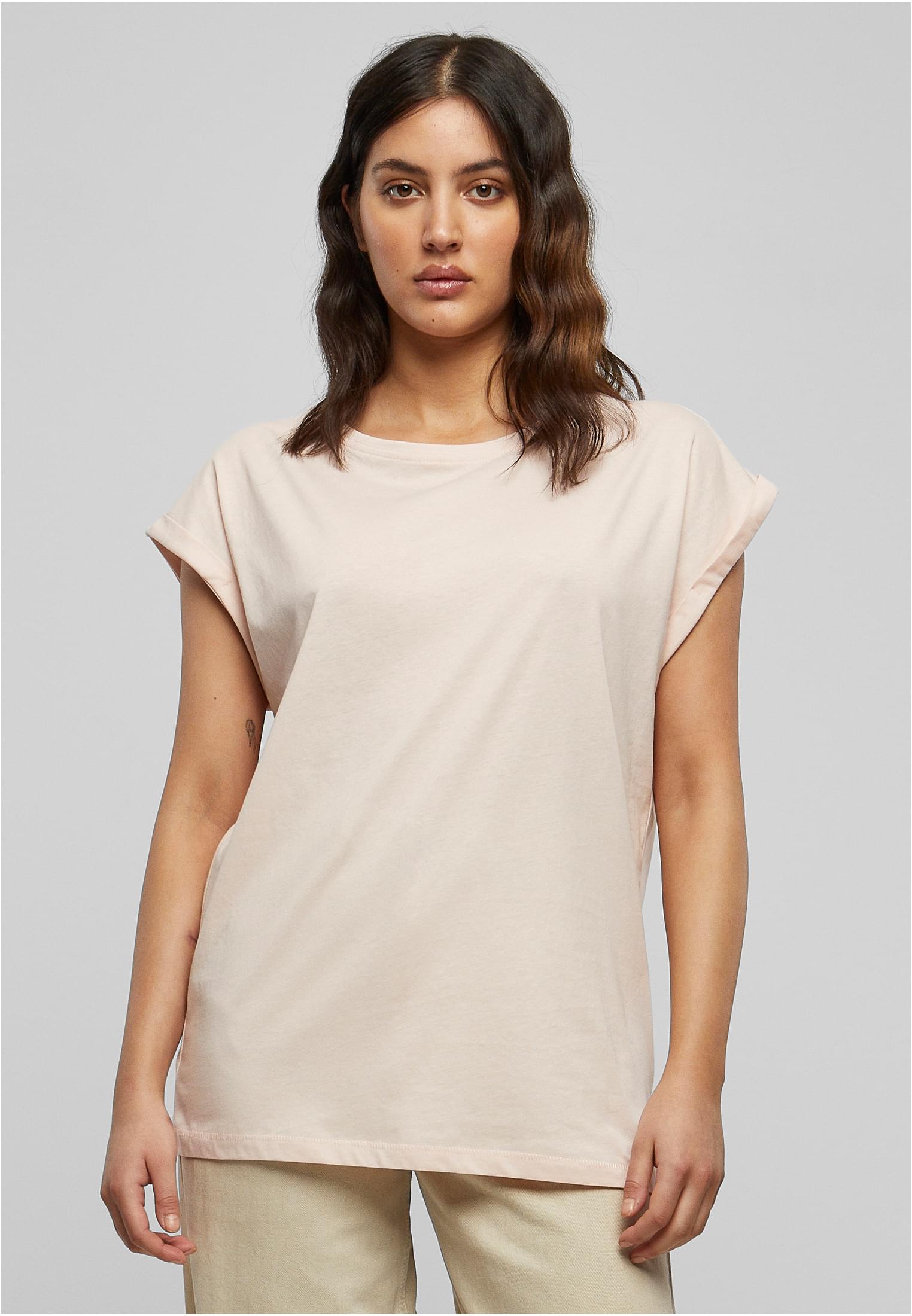Ladies Extended Shoulder Tee pink L - alternate variant 6